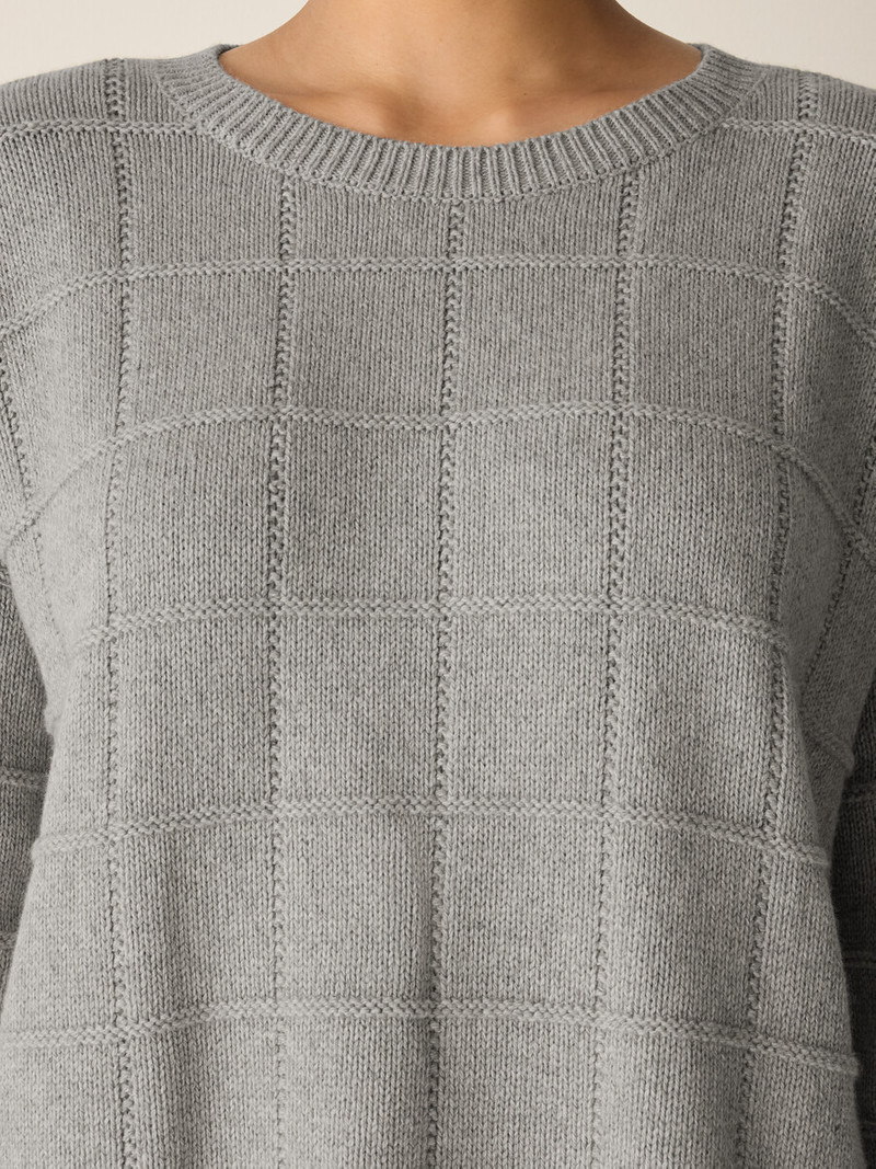 Cotton & Recycled Cashmere Crew Neck Top 5