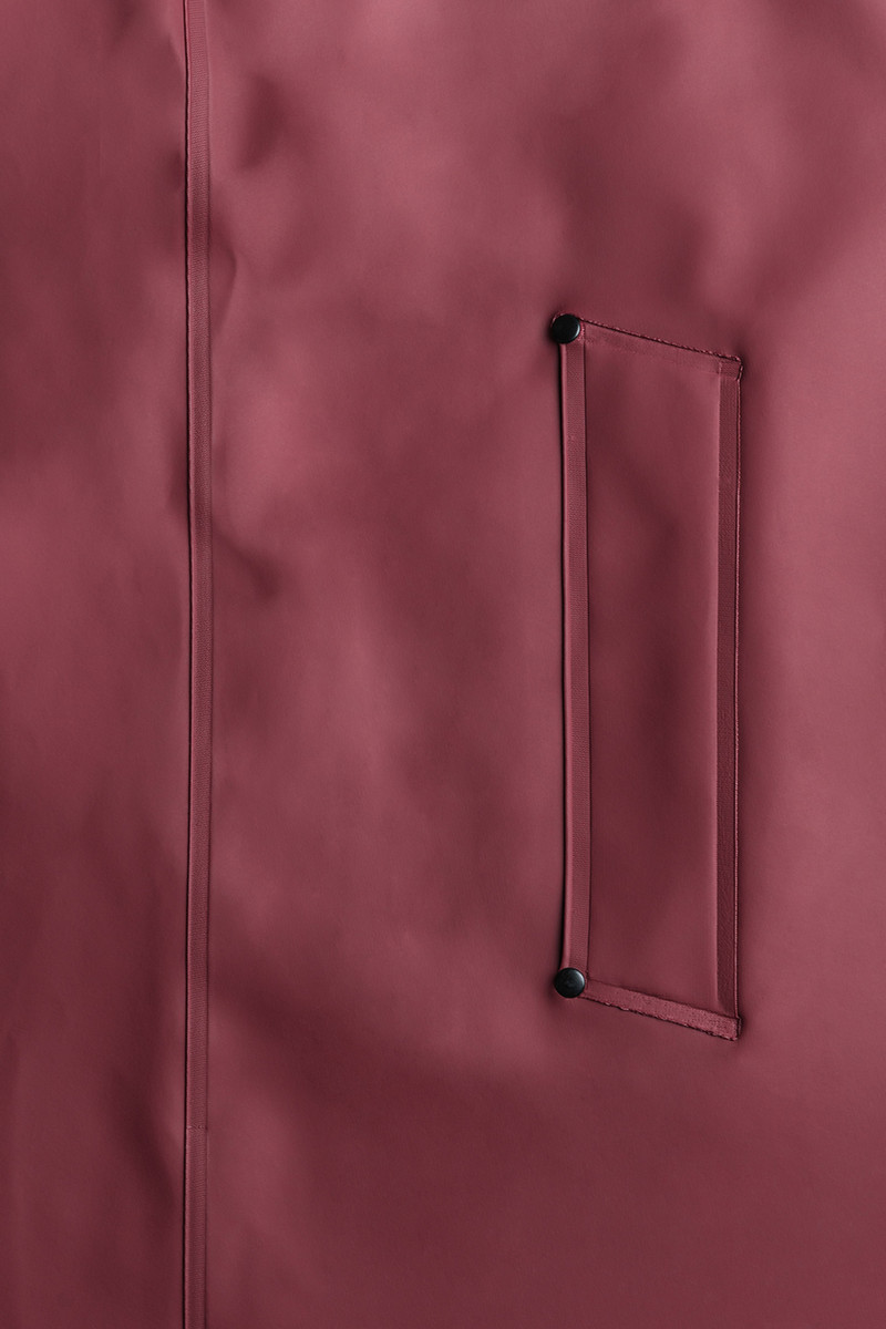 Mosebacke Long Winter Jacket Burgundy 6