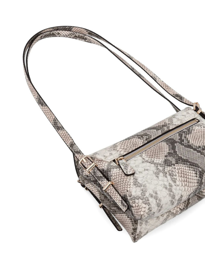 snakeskin-effect chain satchel bag 3