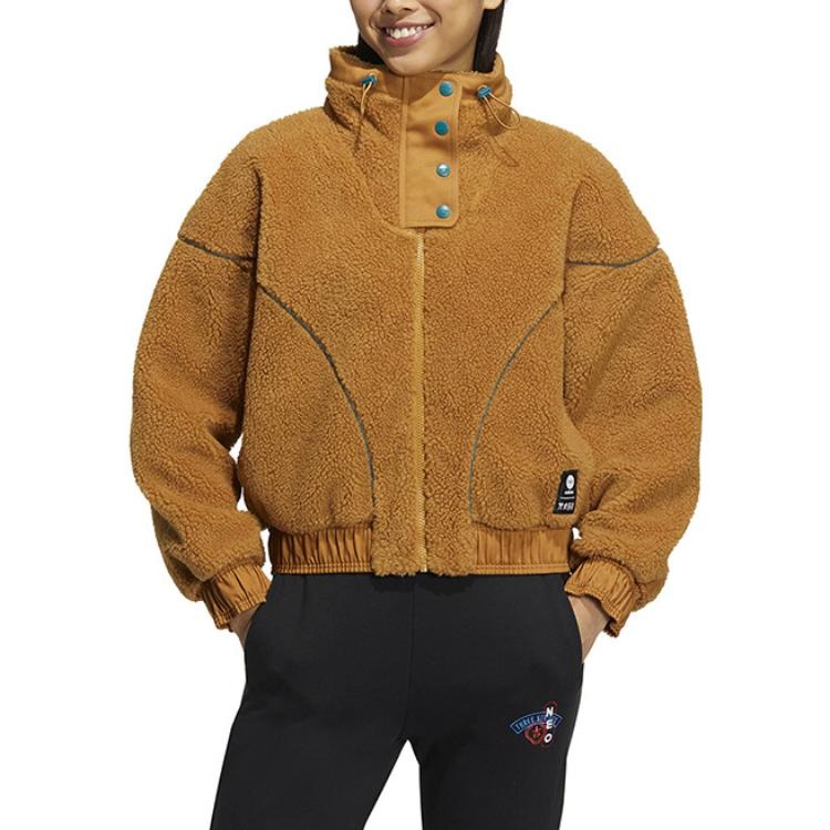 (WMNS) adidas Neo x Jujutsu Kaisen Jackets 'Brown' HZ2421 - 2