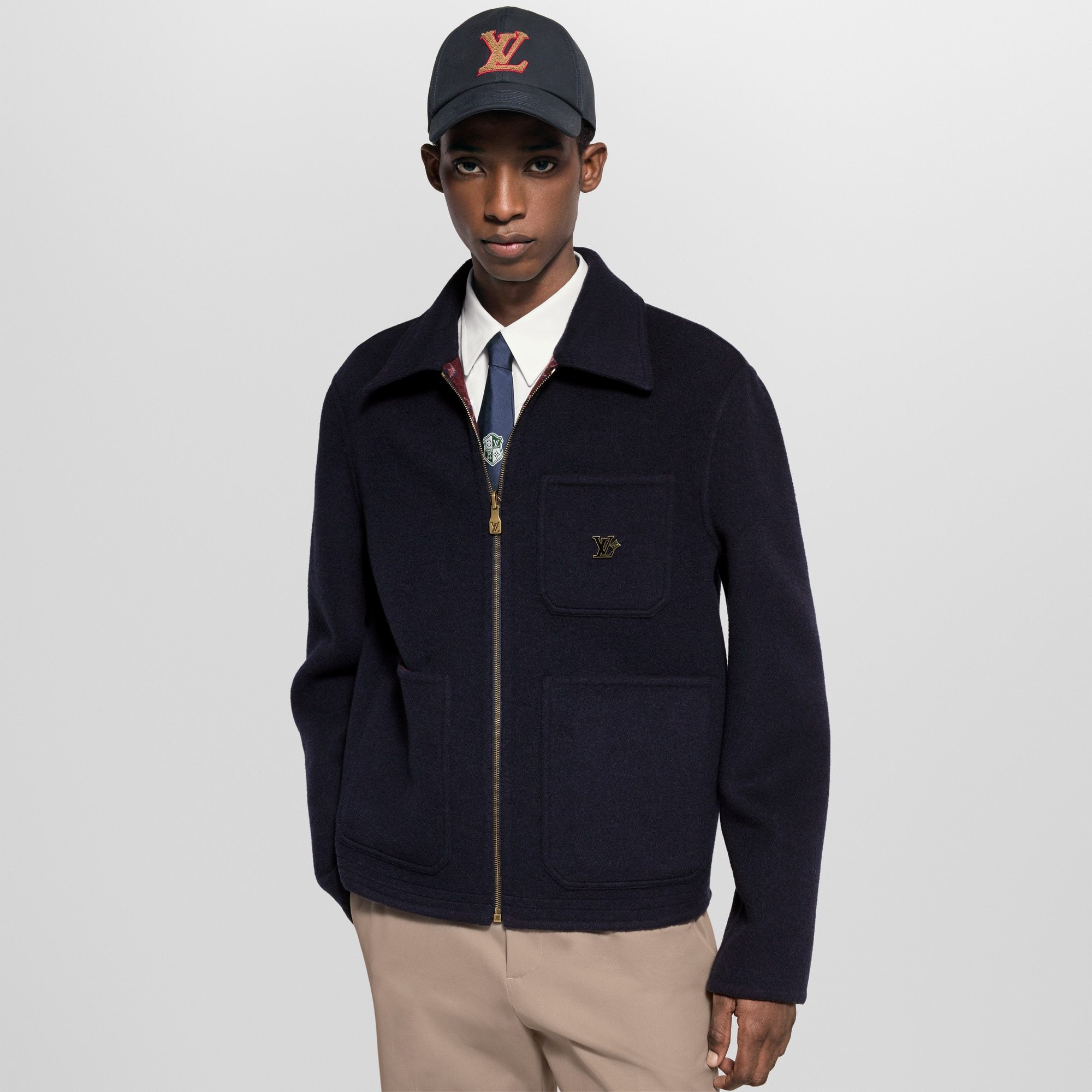 Double Face Reversible Workwear Blouson - 4