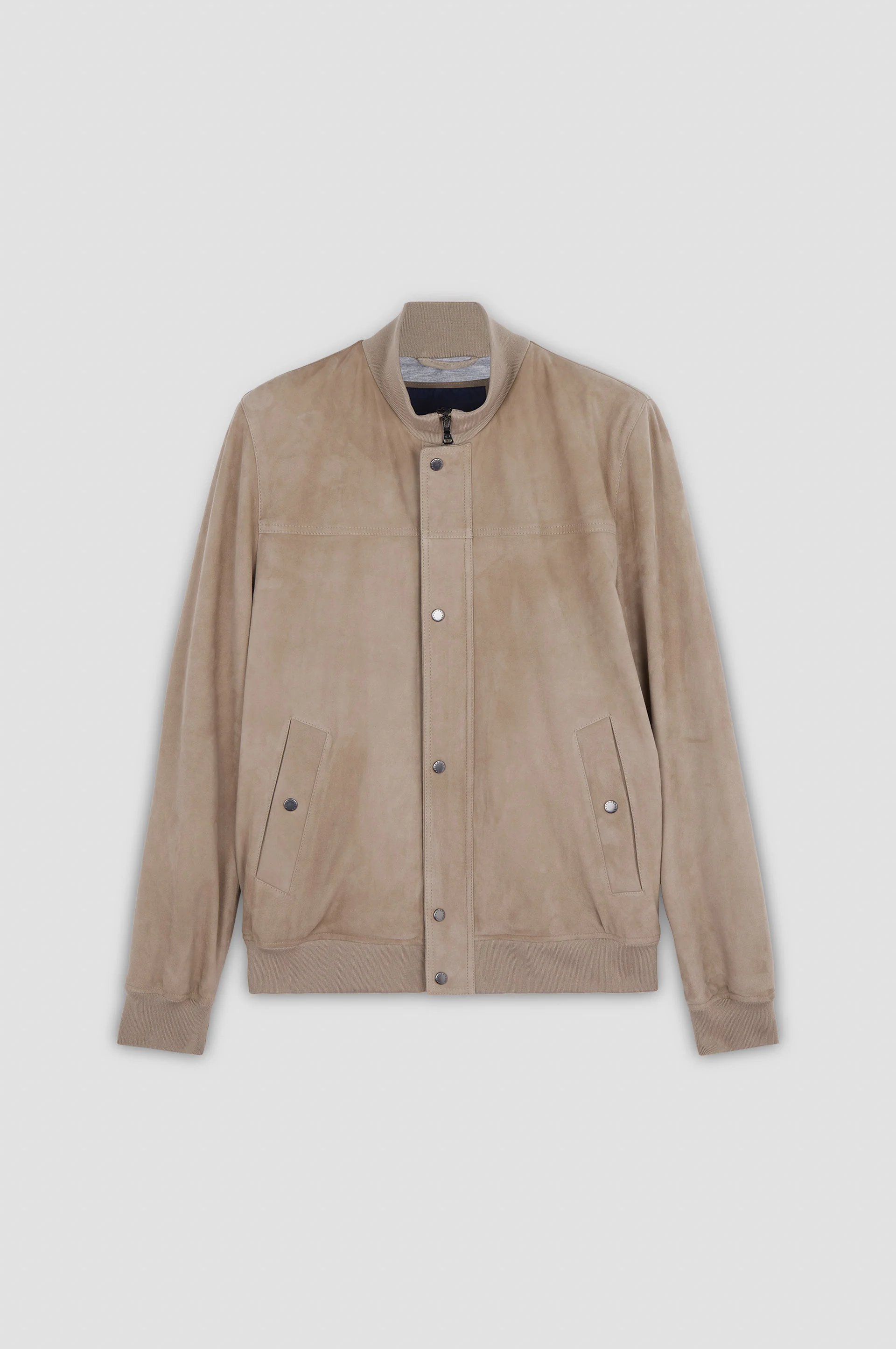 AQUALEATHER SUEDE BOMBER - 1