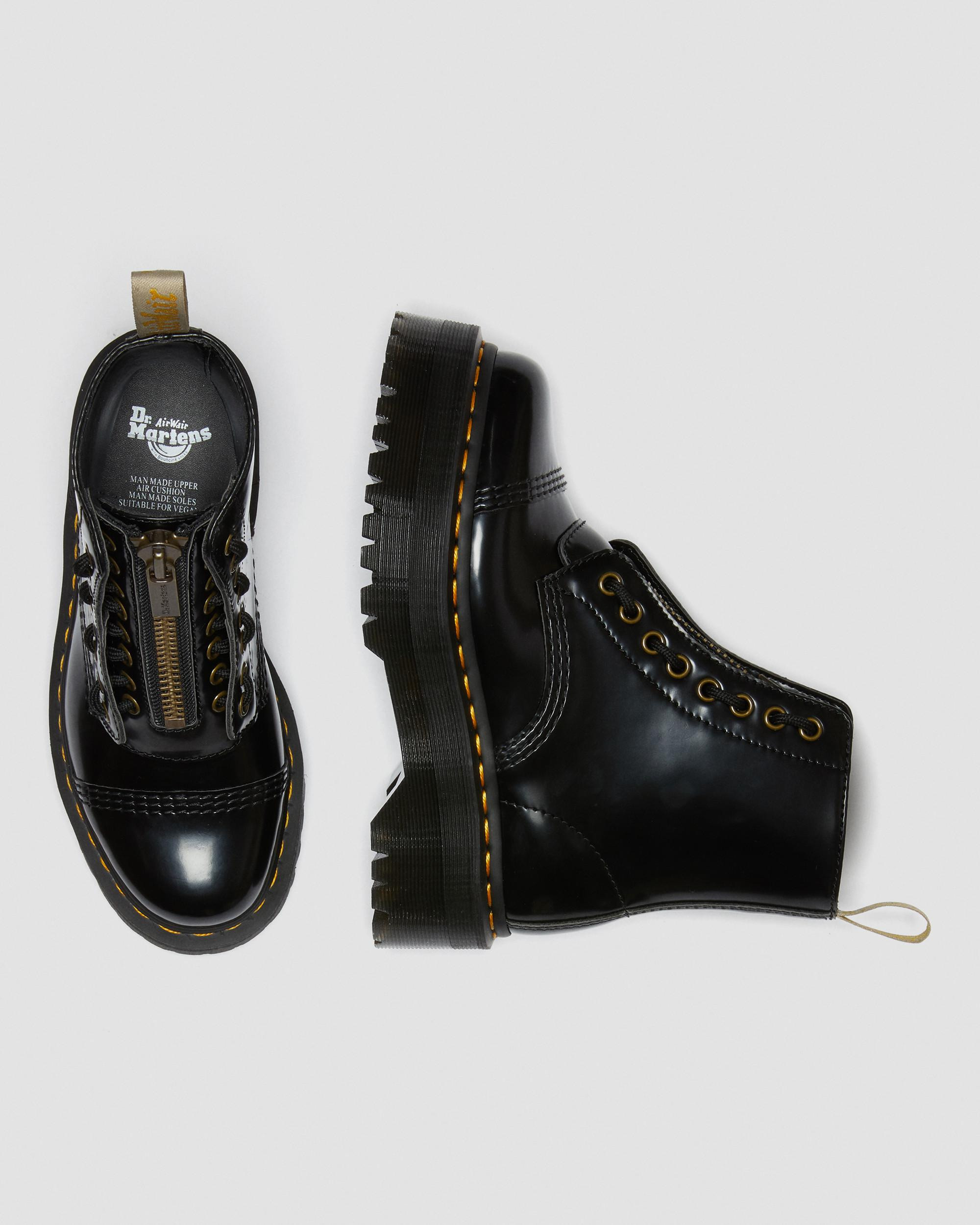 Vegan Sinclair Platform Boots - 2