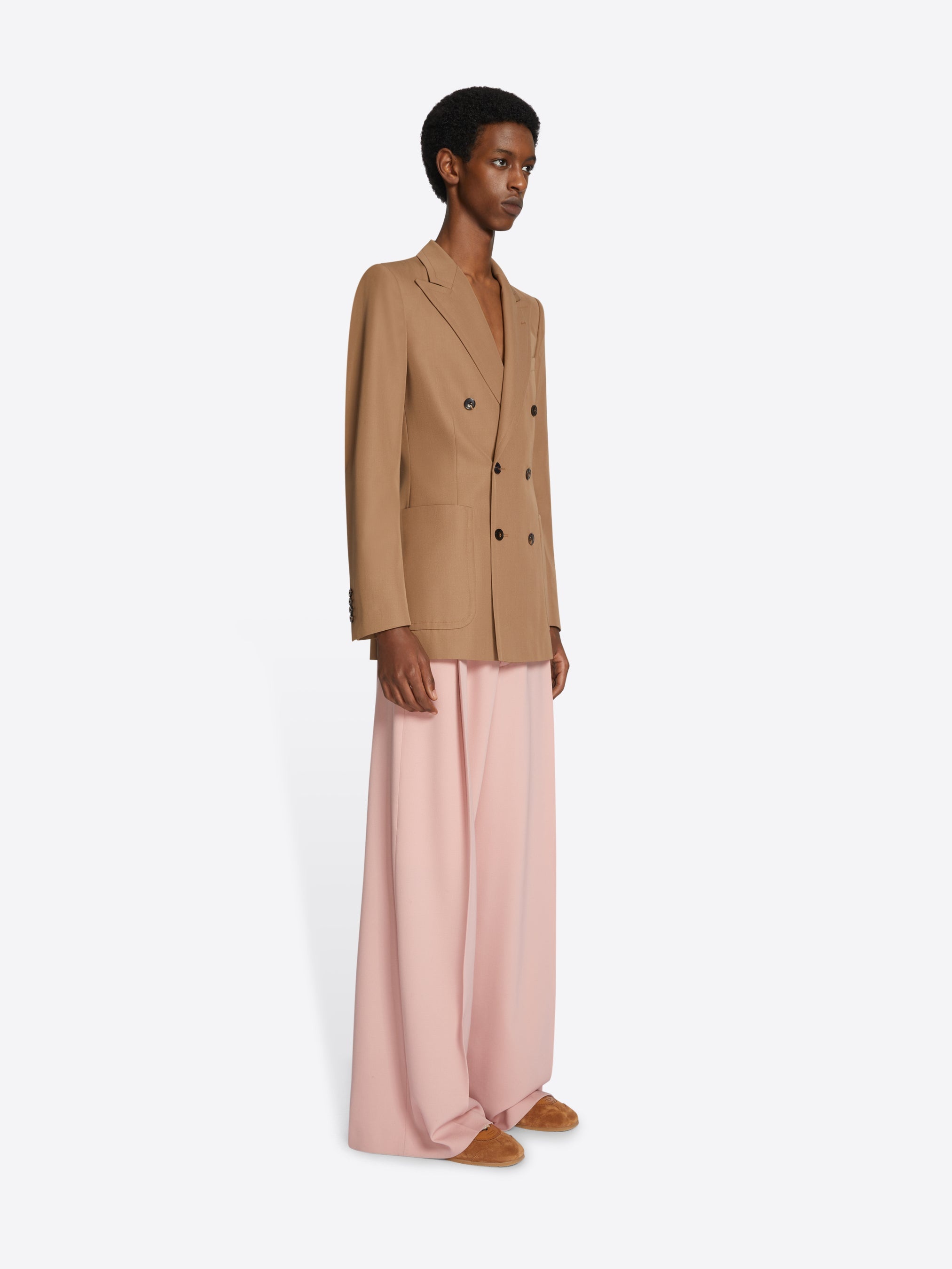 WIDE PLEATED PANTS - 3
