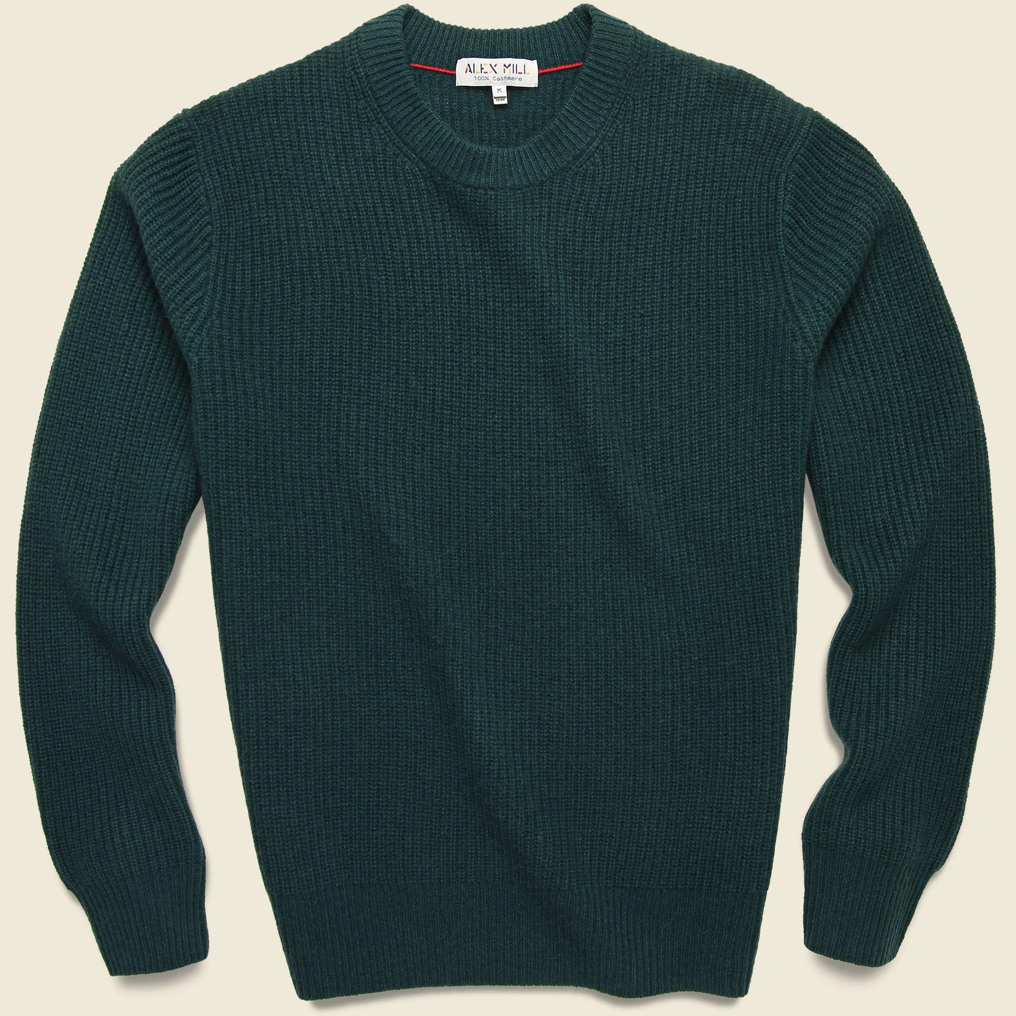 Cashmere Jordan Sweater - Cypress Green - 1