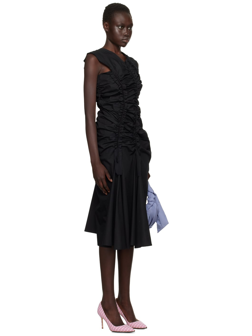 Black Kyra Midi Dress - 2