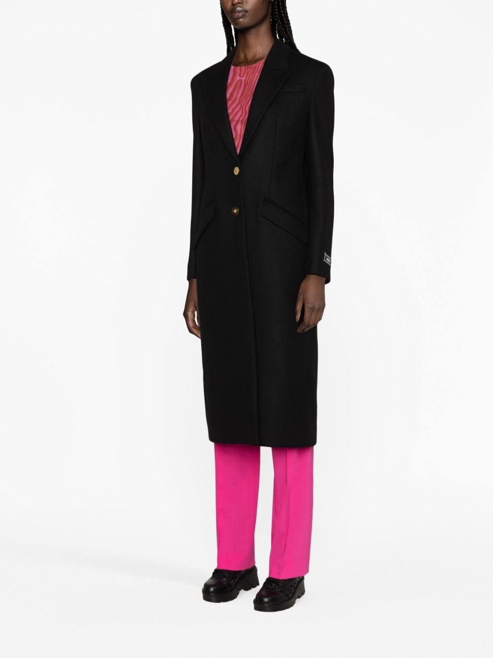 Medusa wool-blend coat - 2