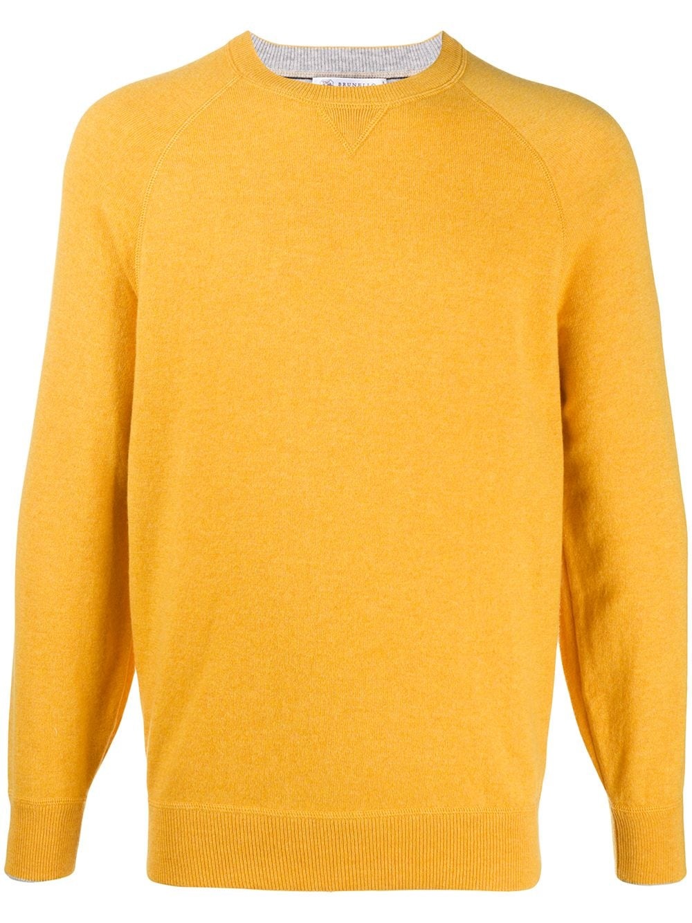 crew neck cashmere jumper  - 1