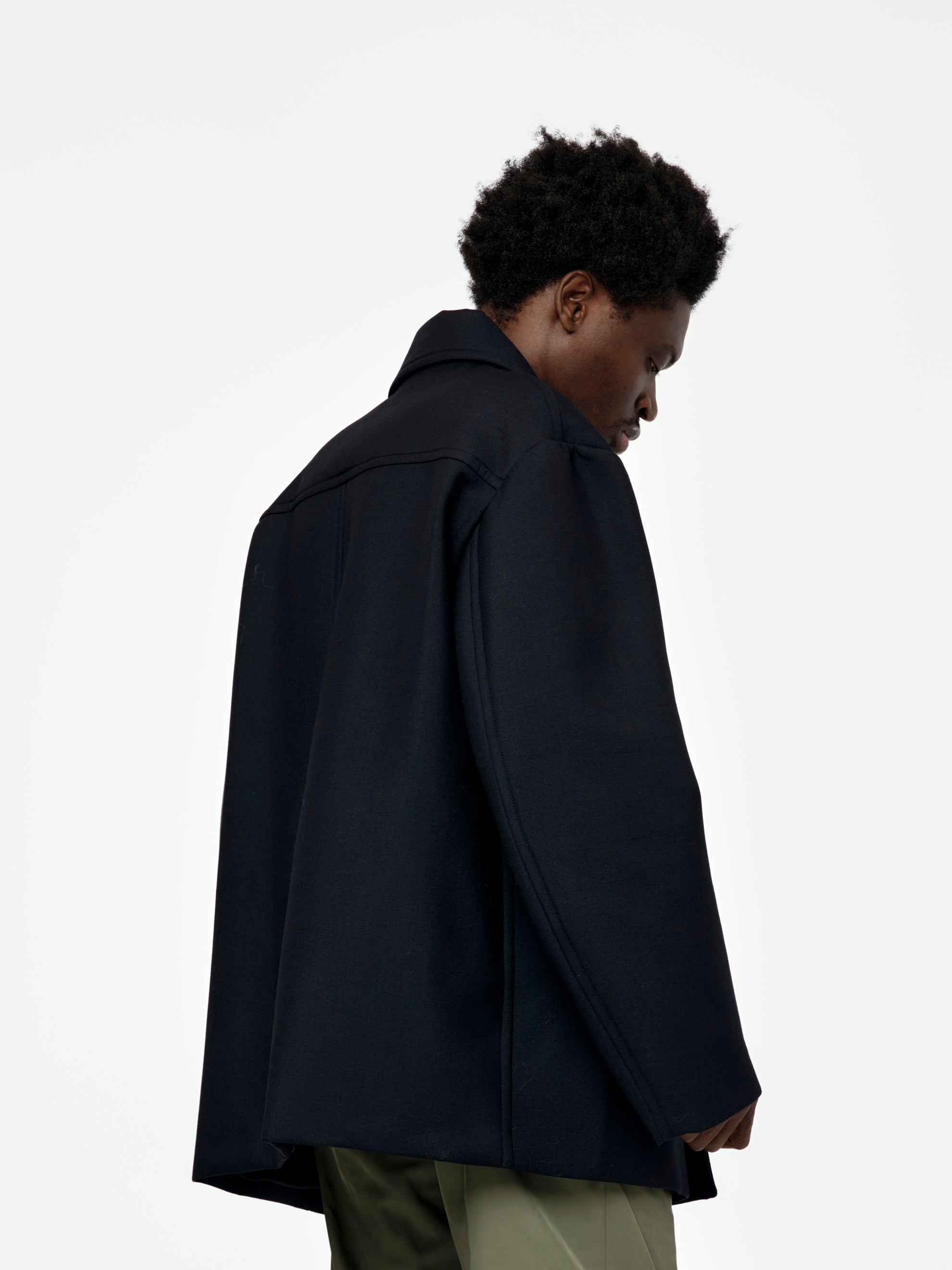 RAVE COAT (NAVY) - 4