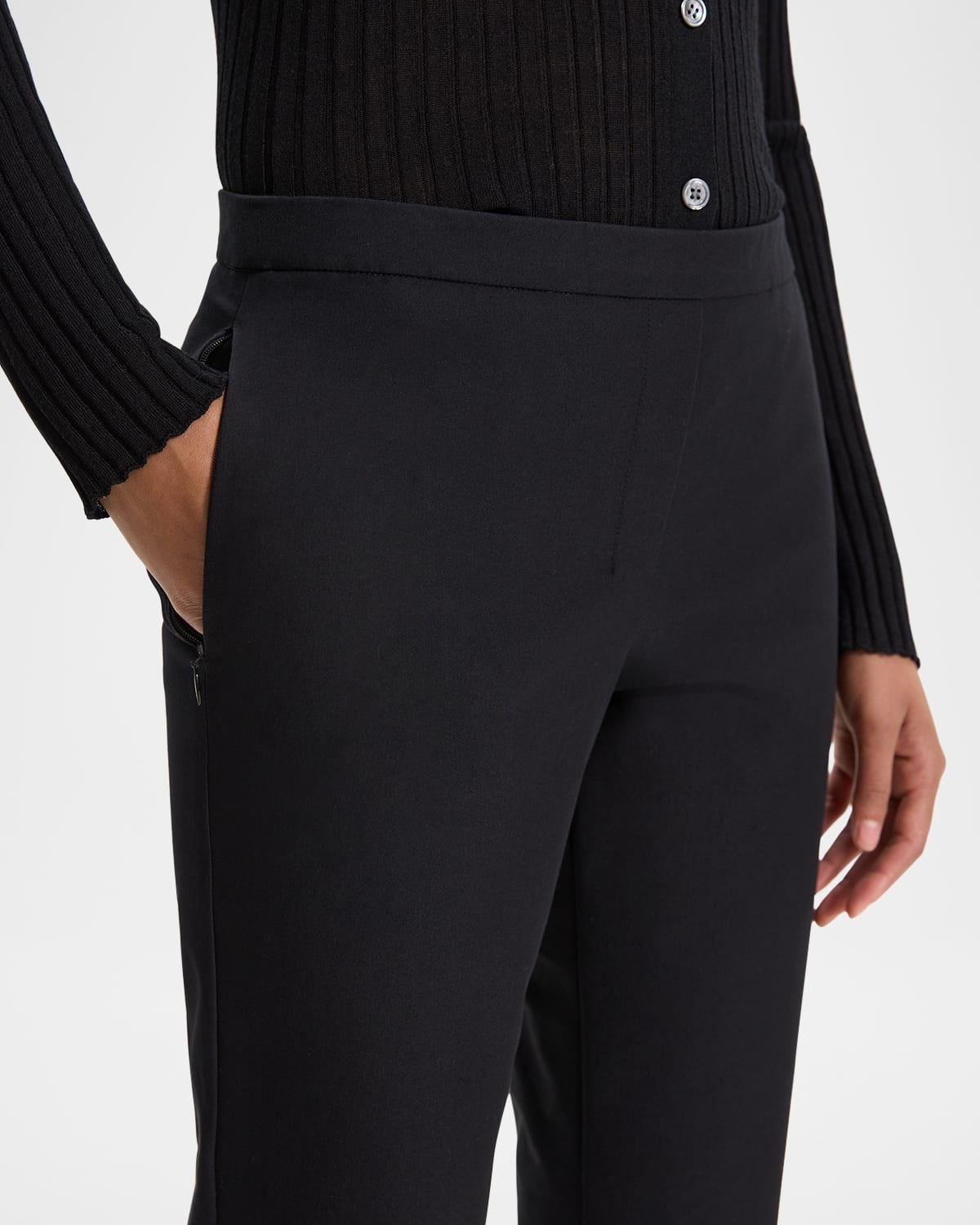 Thaniel Slim Cropped Stretch Pants - 4