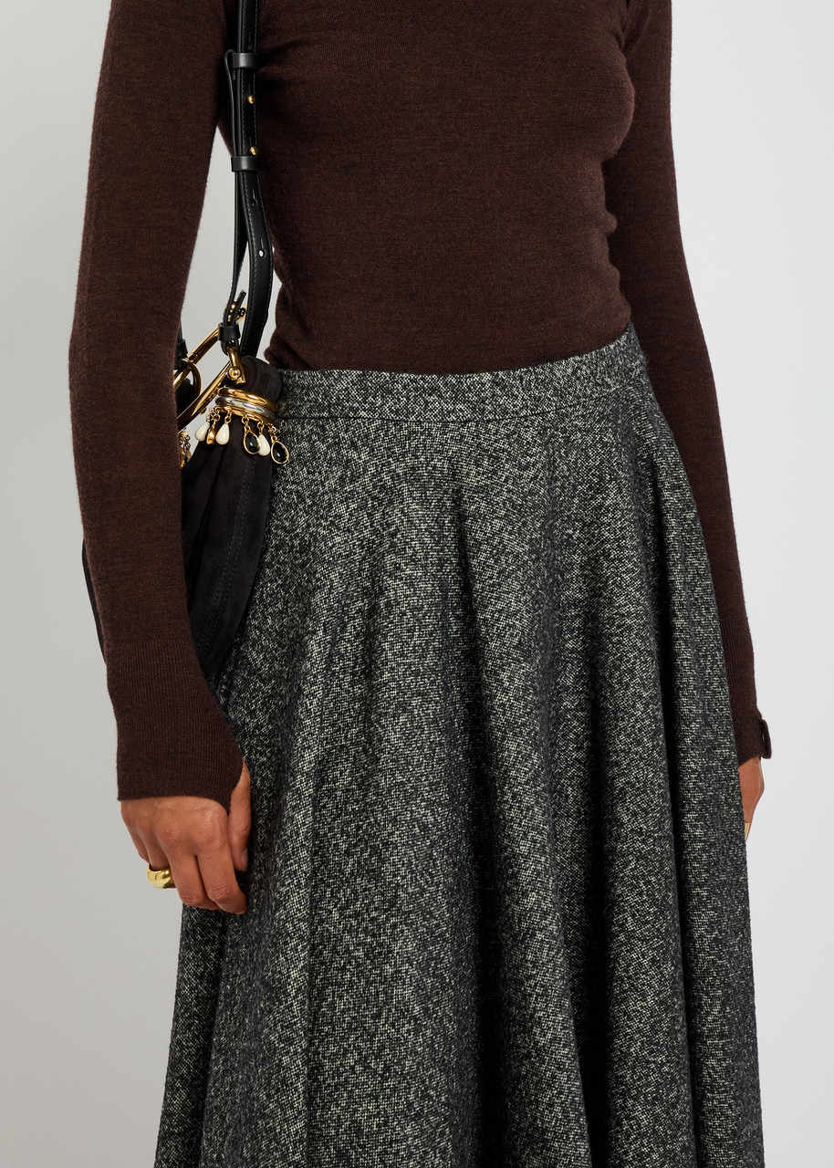 Dolce & Gabbana Wool-blend Midi Skirt - 4