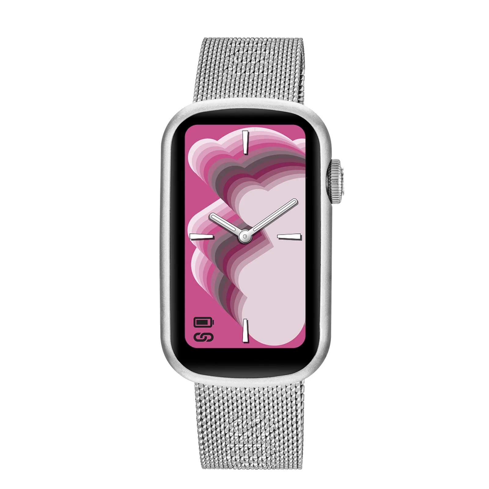 Smartwatch with steel bracelet and aluminum case TOUS TOUS T-Band Mesh - 1