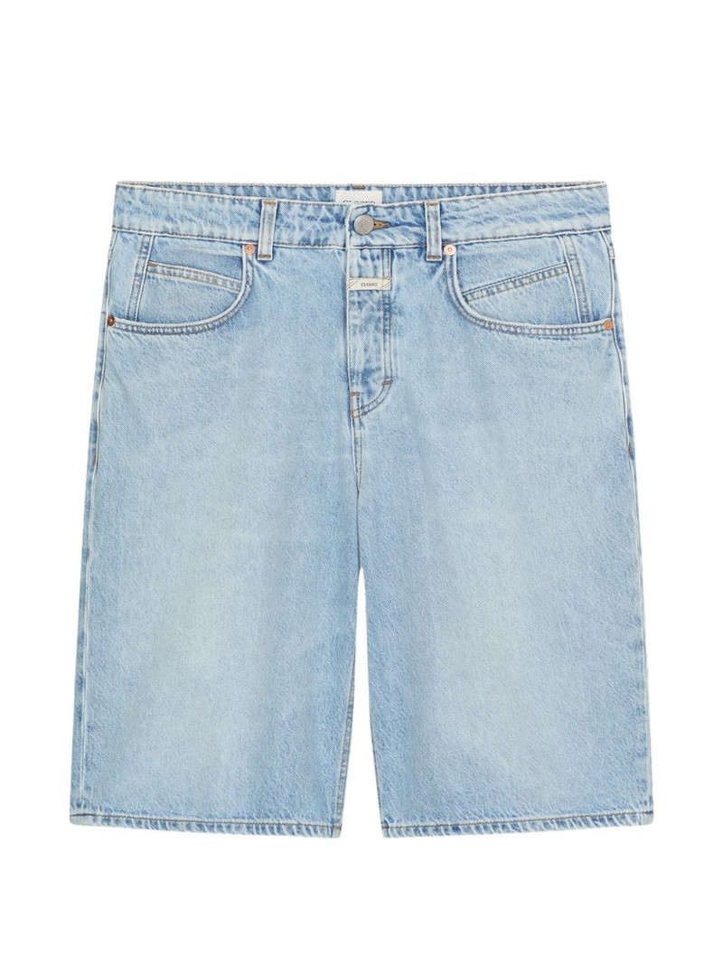 Jenica patch-pocket denim shorts 1