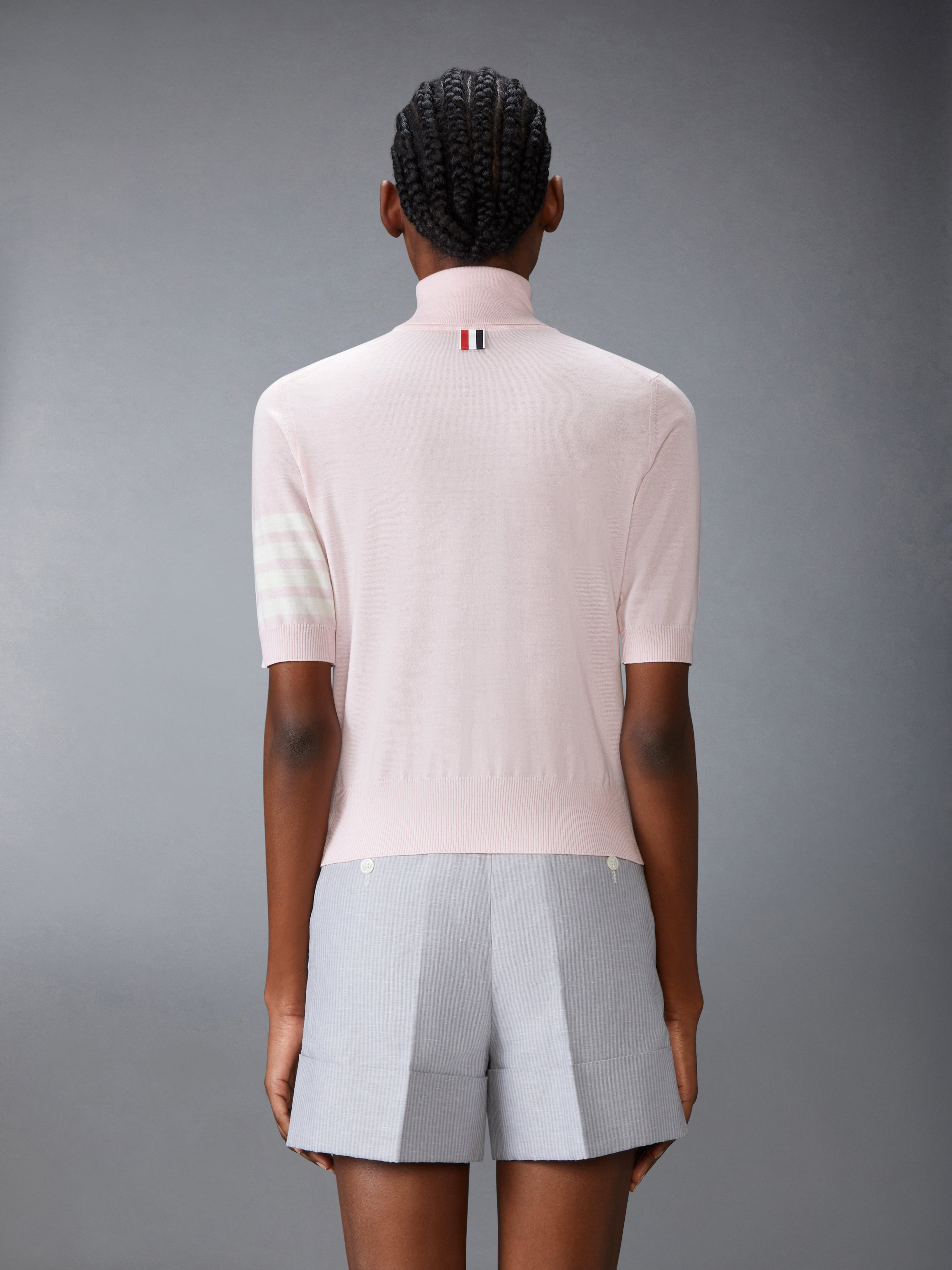 FINE MERINO WOOL 4-BAR TURTLENECK - 3