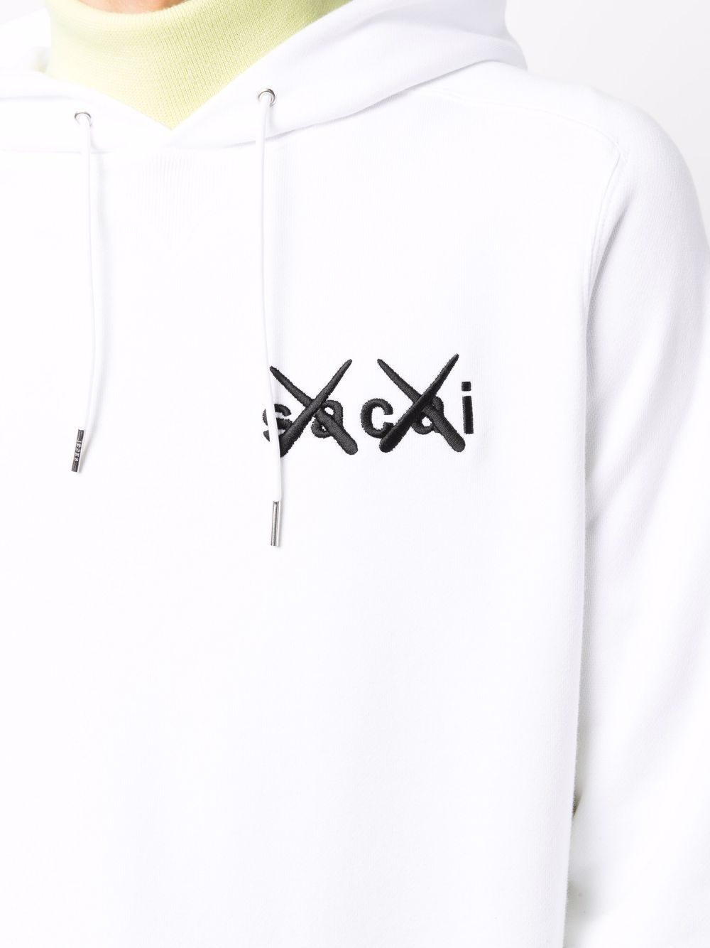 logo long-sleeve hoodie - 5