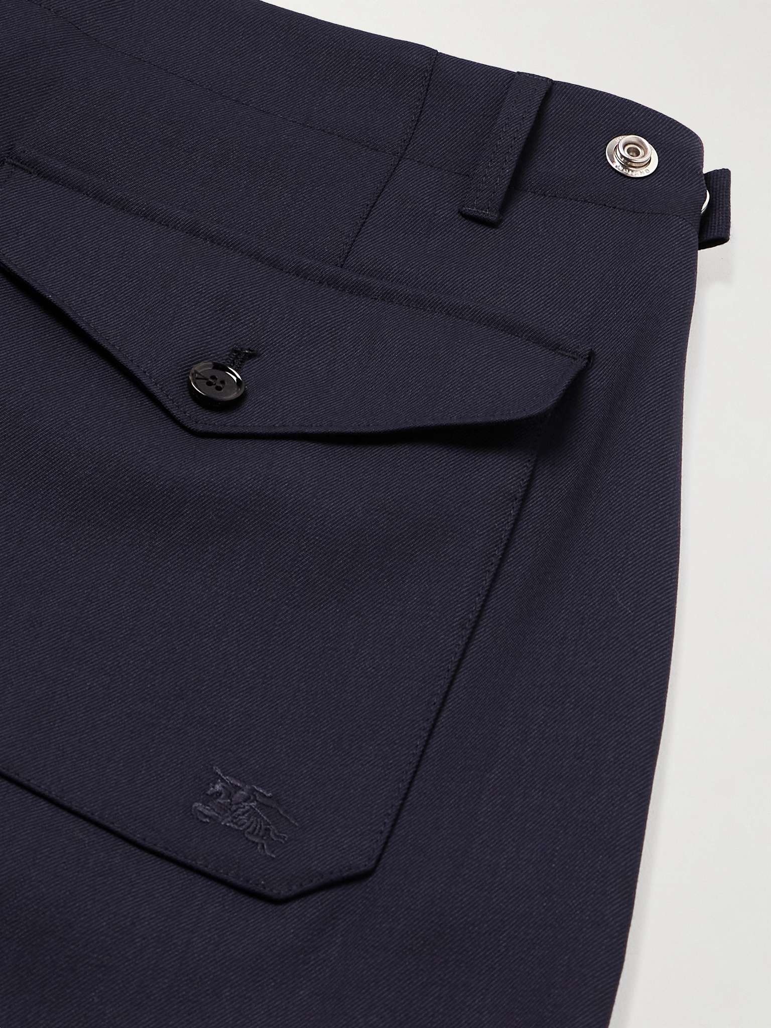 Straight-Leg Panelled Wool Trousers - 5
