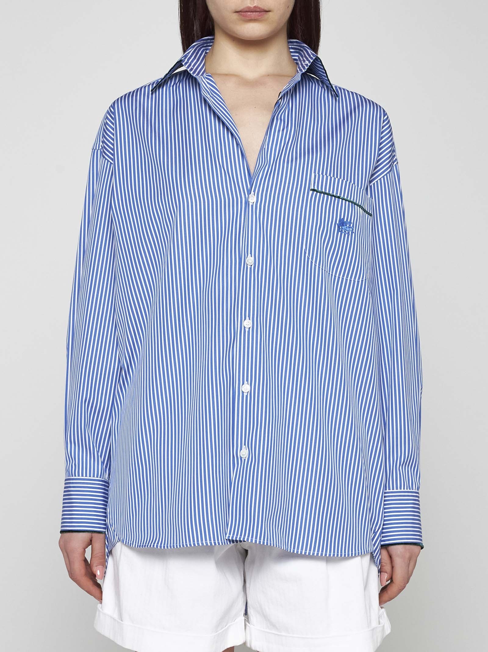 Striped cottons shirt - 3