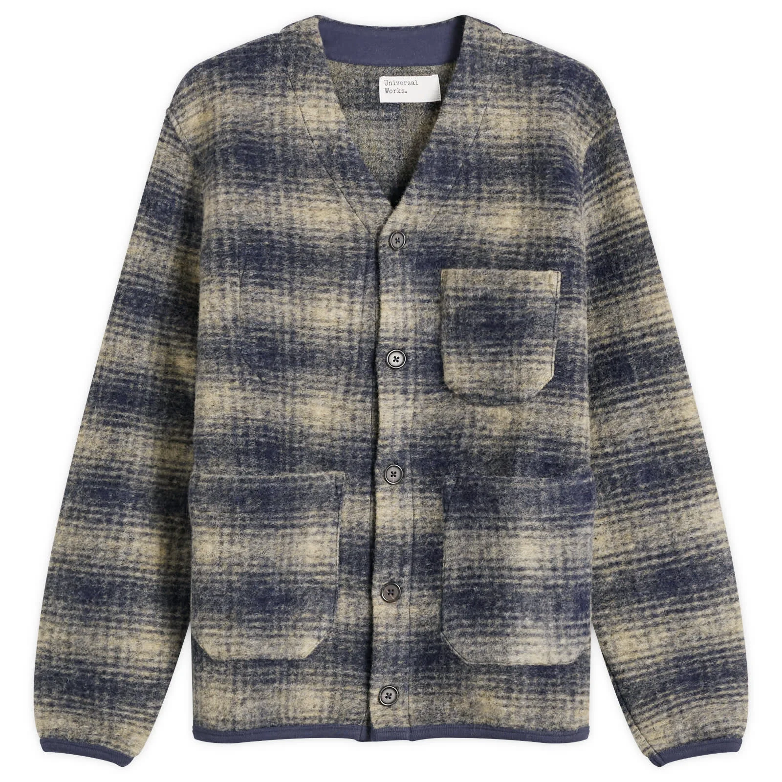 Universal Works Uist Fleece Cardigan - 1