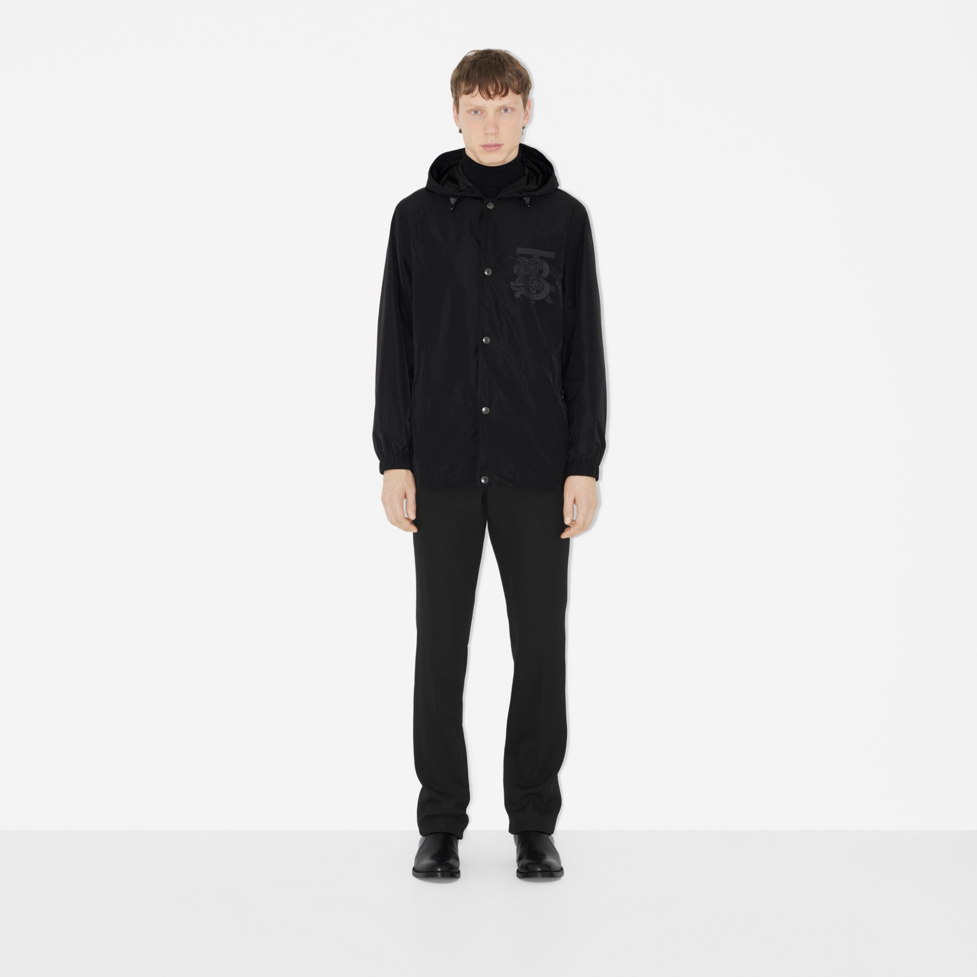Monogram EKD Shape-memory Taffeta Hooded Jacket - 5