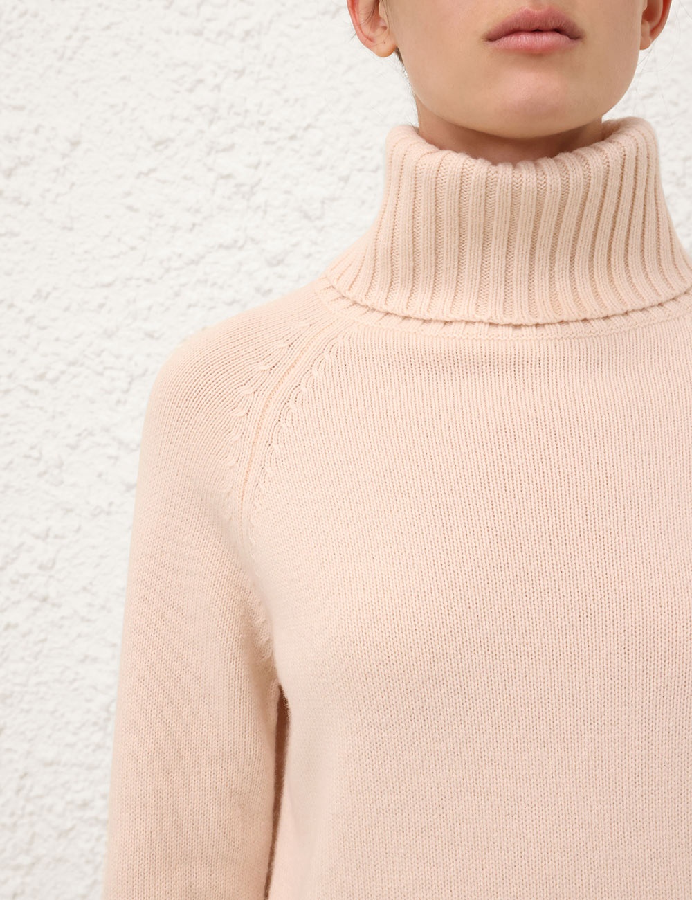 FUNNEL NECK SWEATER - 5