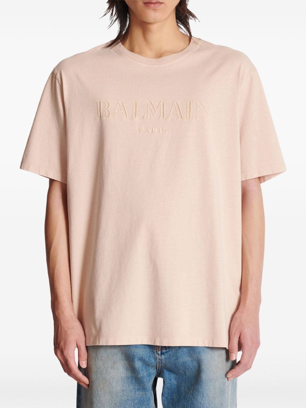 vintage-logo-embroidered t-shirt - 5
