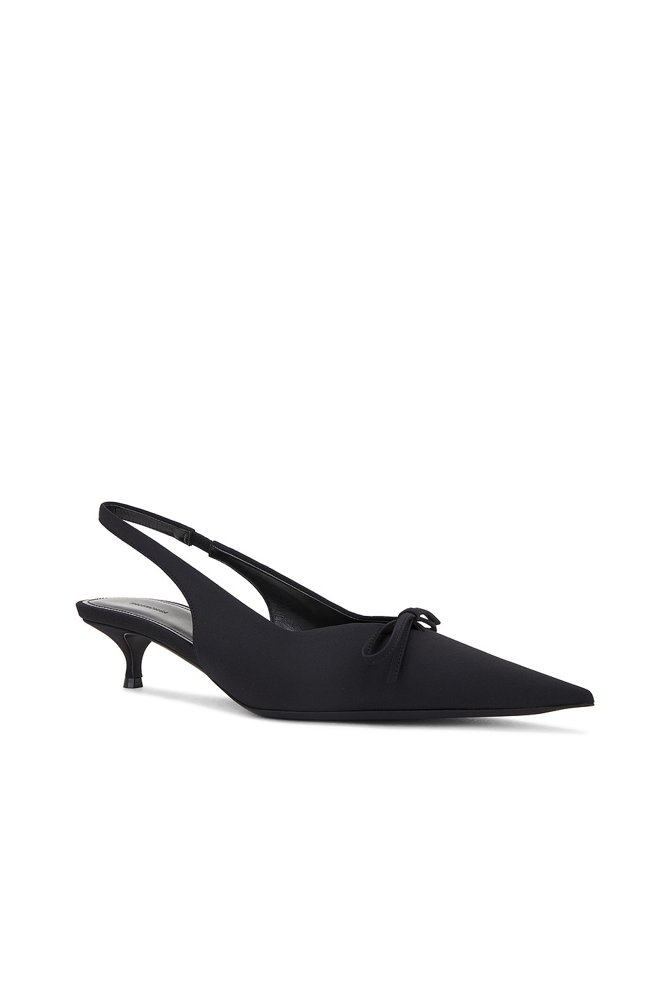 L40 Knife Bow Slingback Heel - 2