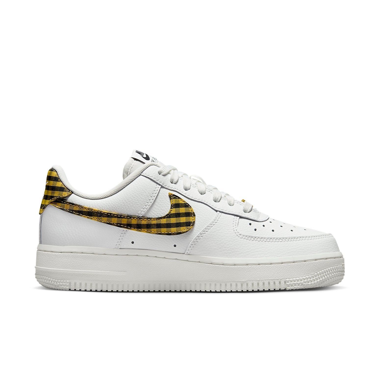 (WMNS) Nike Air Force 1 Low '07 'Gingham Yellow' DZ2784-102 - 2