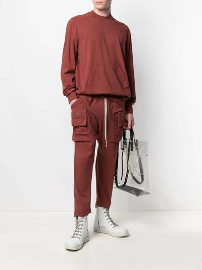 Rick Owens DRKSHDW long-sleeved cotton T-Shirt outlook