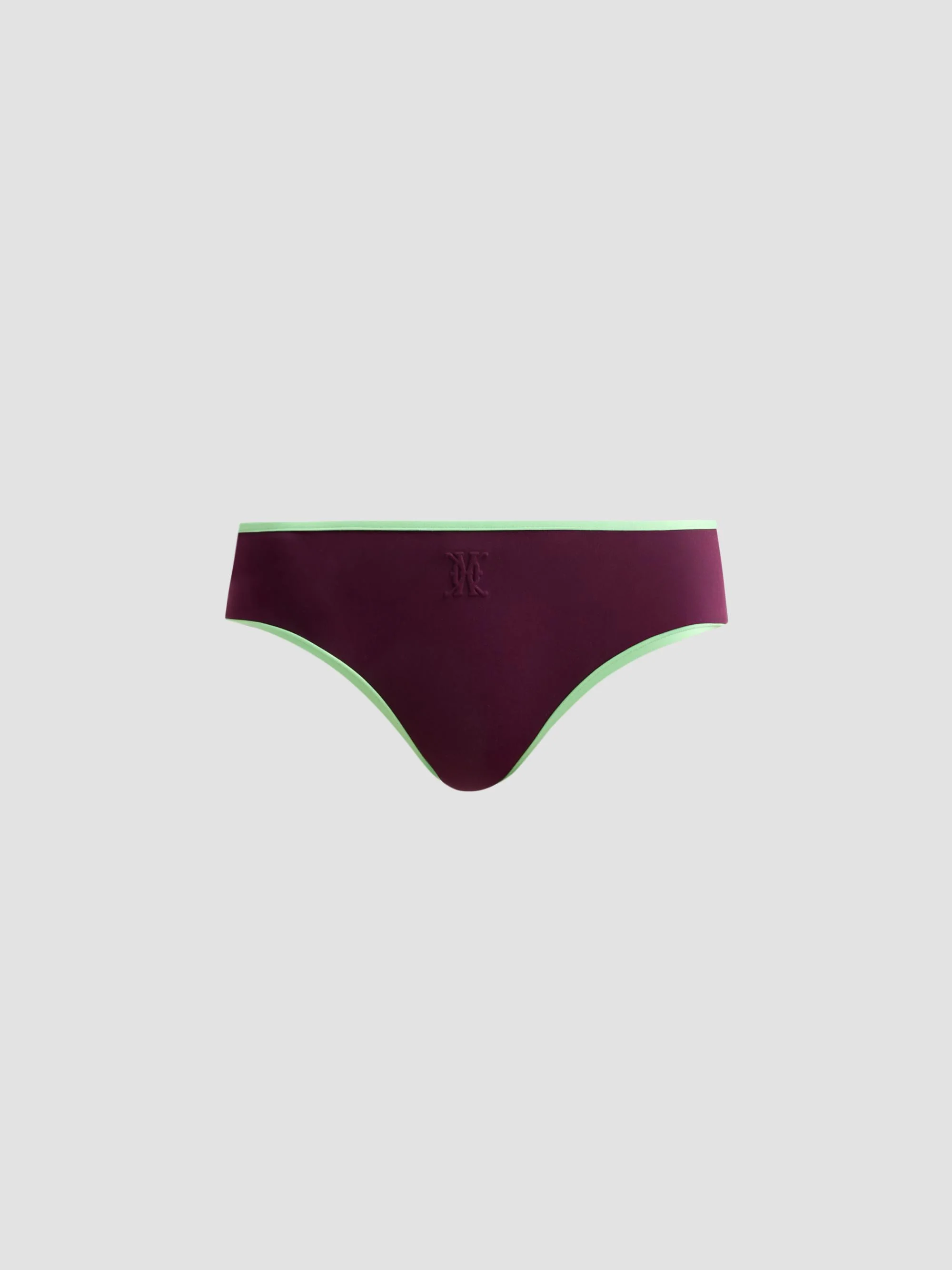 Women's Contraste Hipster Bikini Bottom - Pelouse Plum - 1