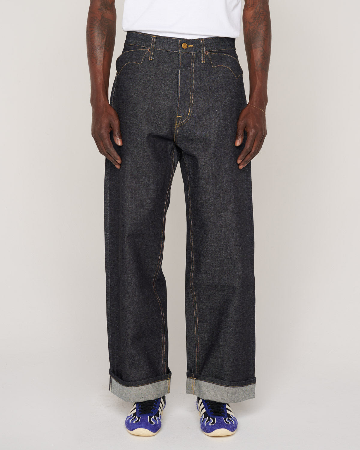Type 00 15oz Selvedge Denim Pant - Indigo - 2