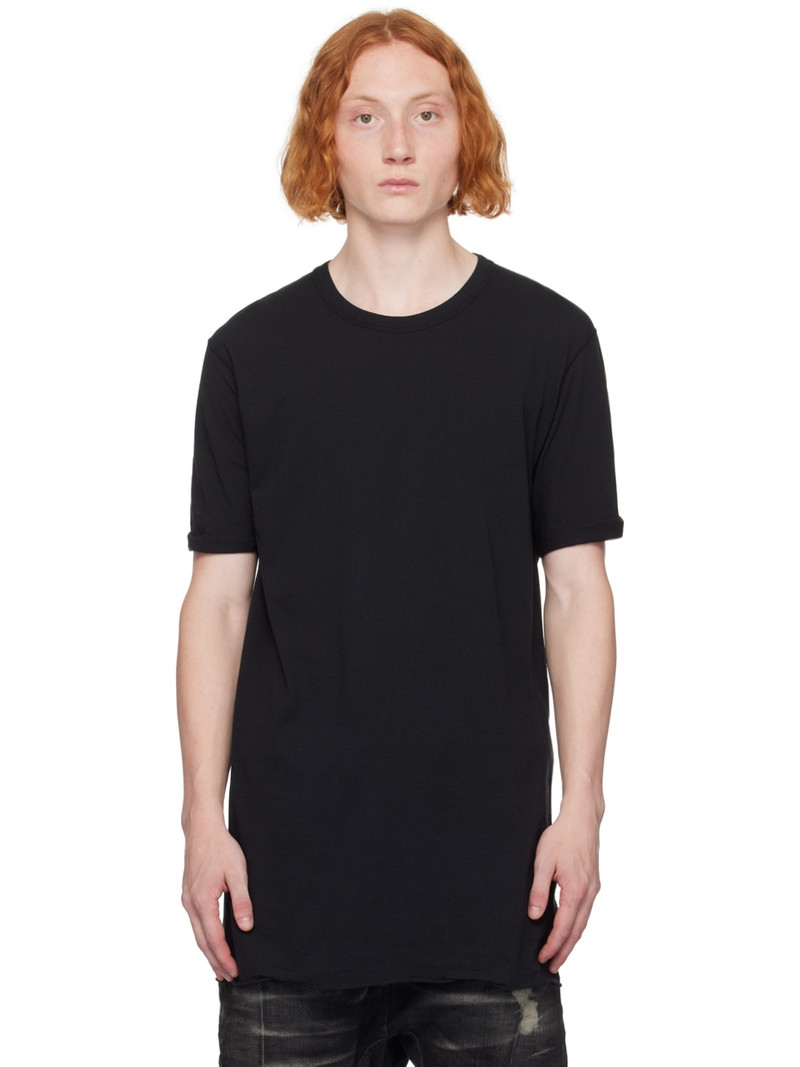 Black Object-Dyed T-Shirt 1