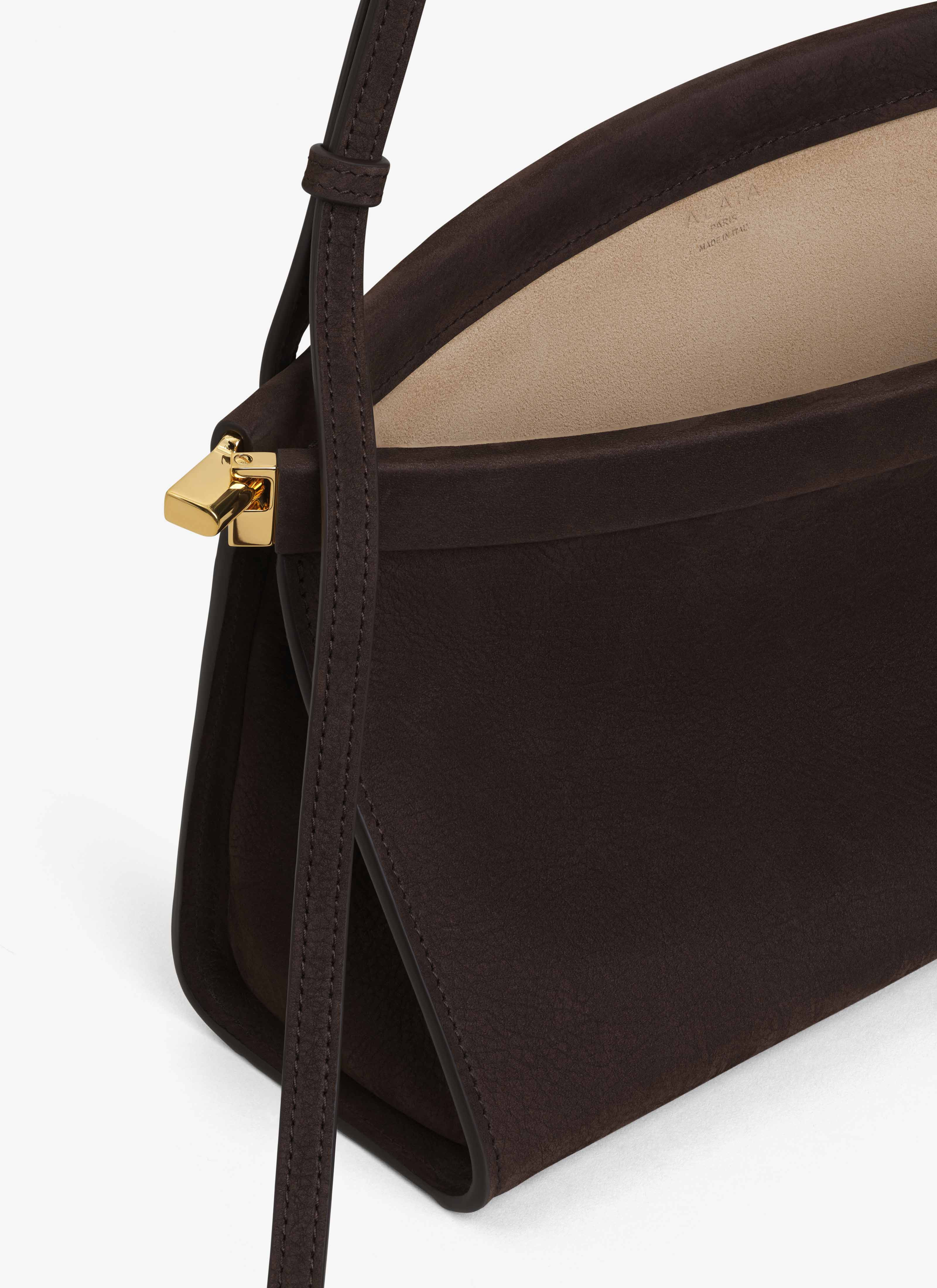 LE CLICK EAST WEST MEDIUM BAG IN NUBUCK - 5