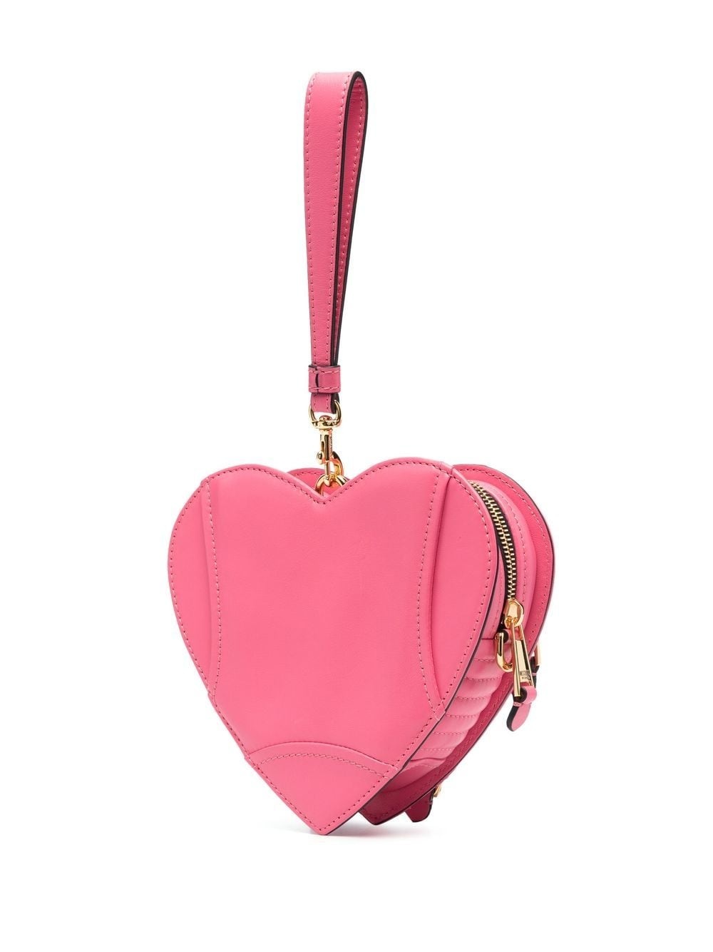 heart-shaped biker crossbody bag - 3