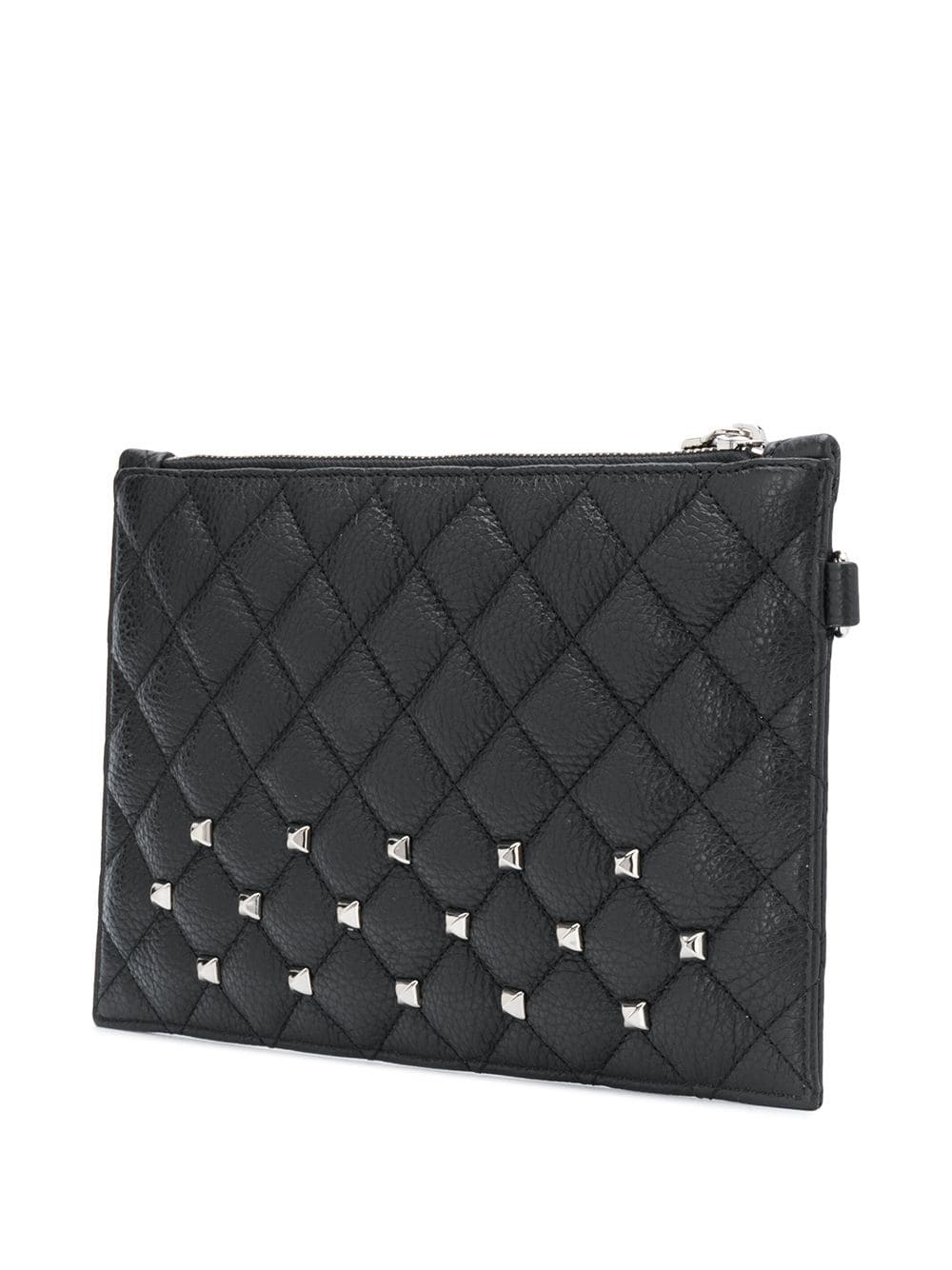 Minudier quilted stud clutch bag - 3