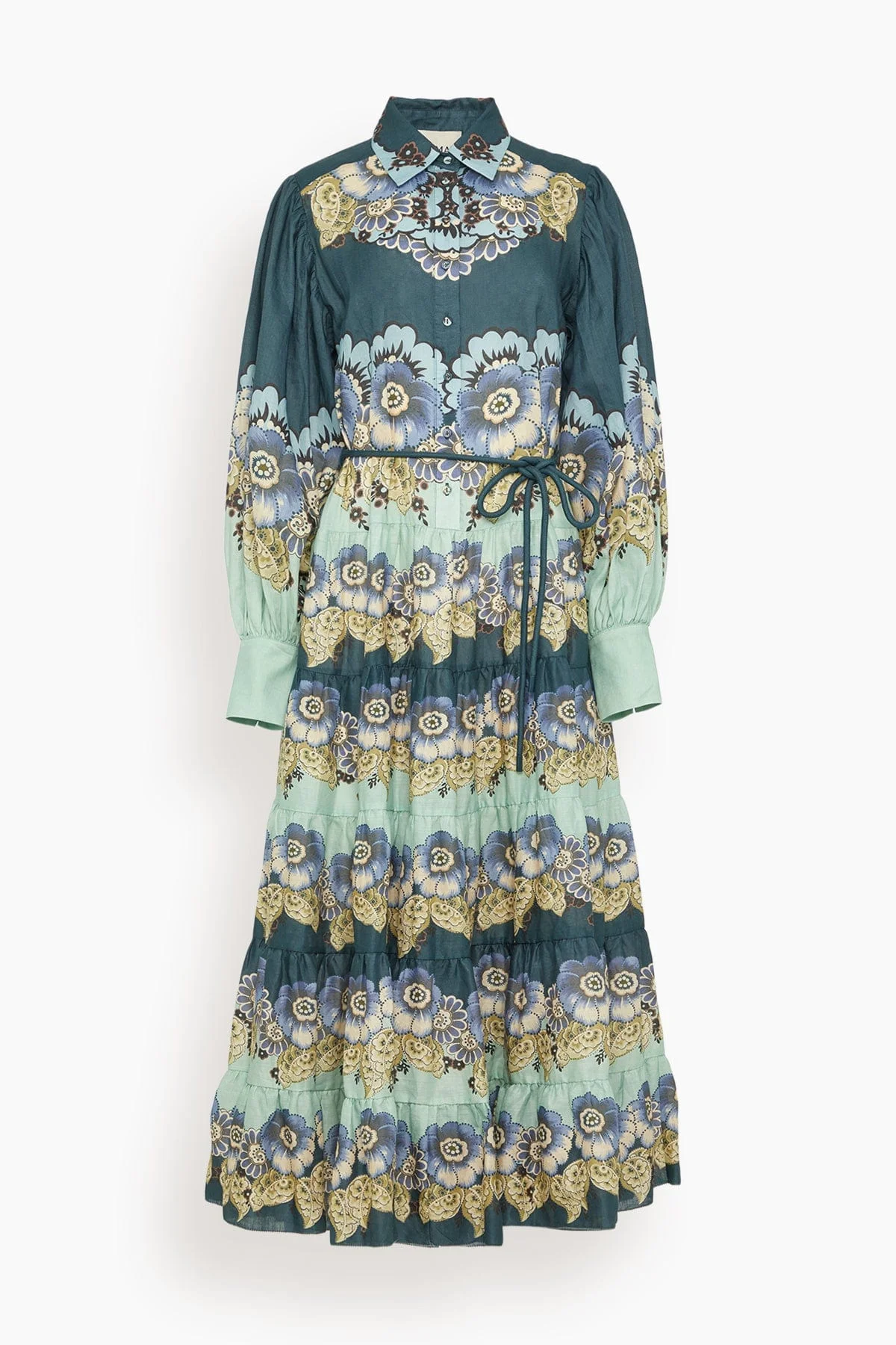 Madalena Shirtdress in Blue - 1