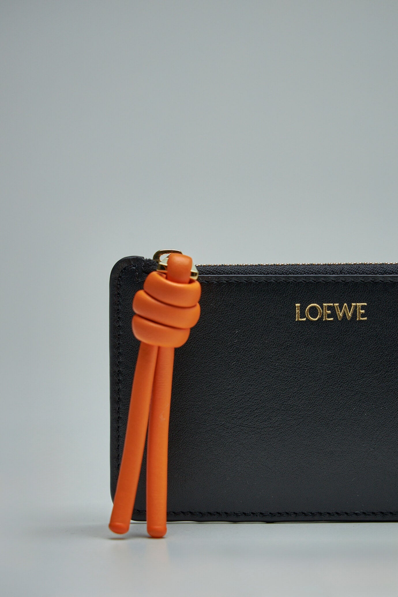 Loewe Knot Stone Kagero Knot Stone With Calfskin Brown LOEWE