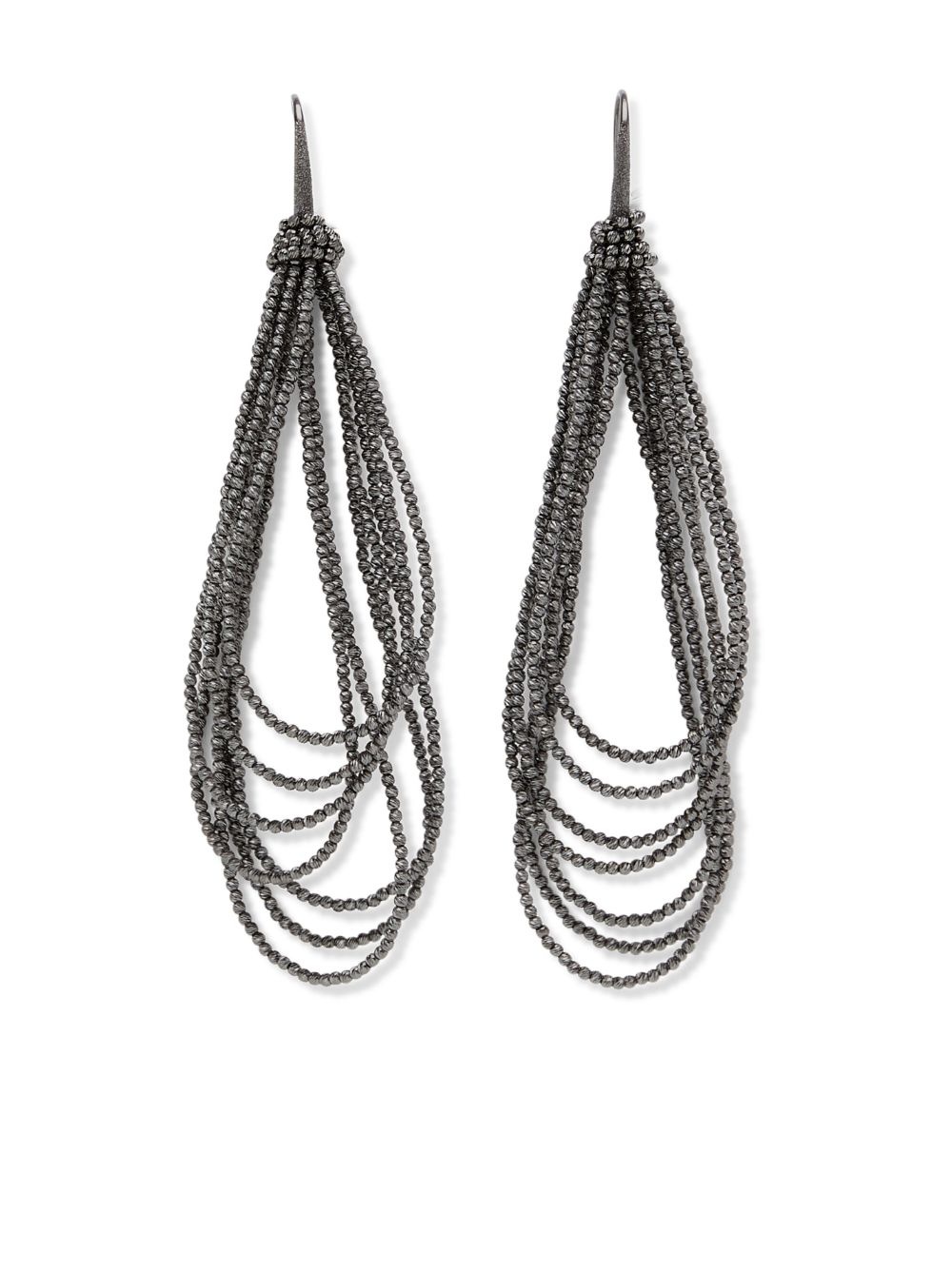 Brunello Cucinelli Monili-bead earrings | farfetch | REVERSIBLE
