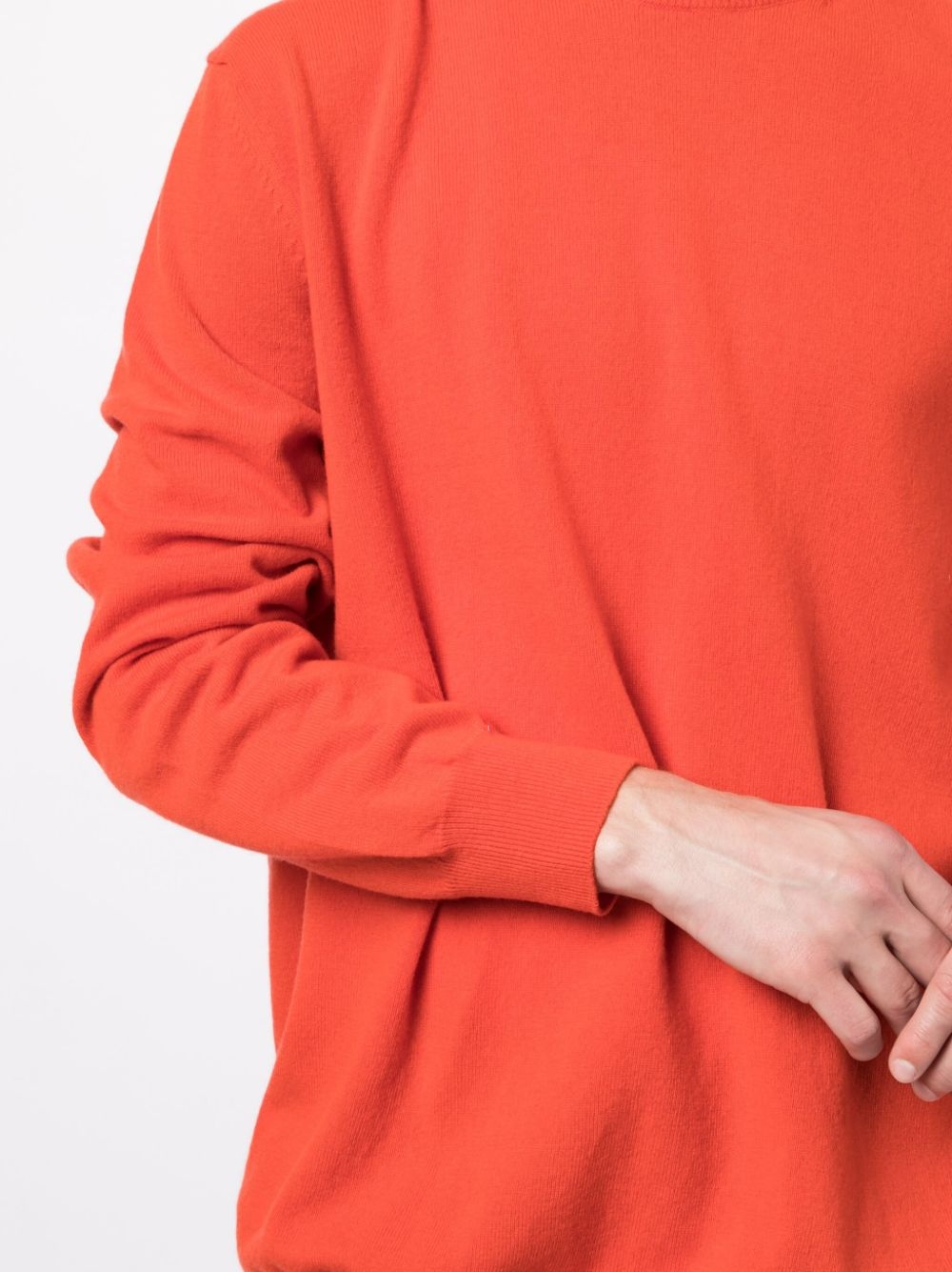 crew-neck wool jumper - 5