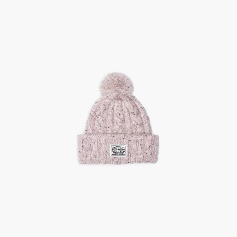 BACKPATCH POM POM BEANIE 1