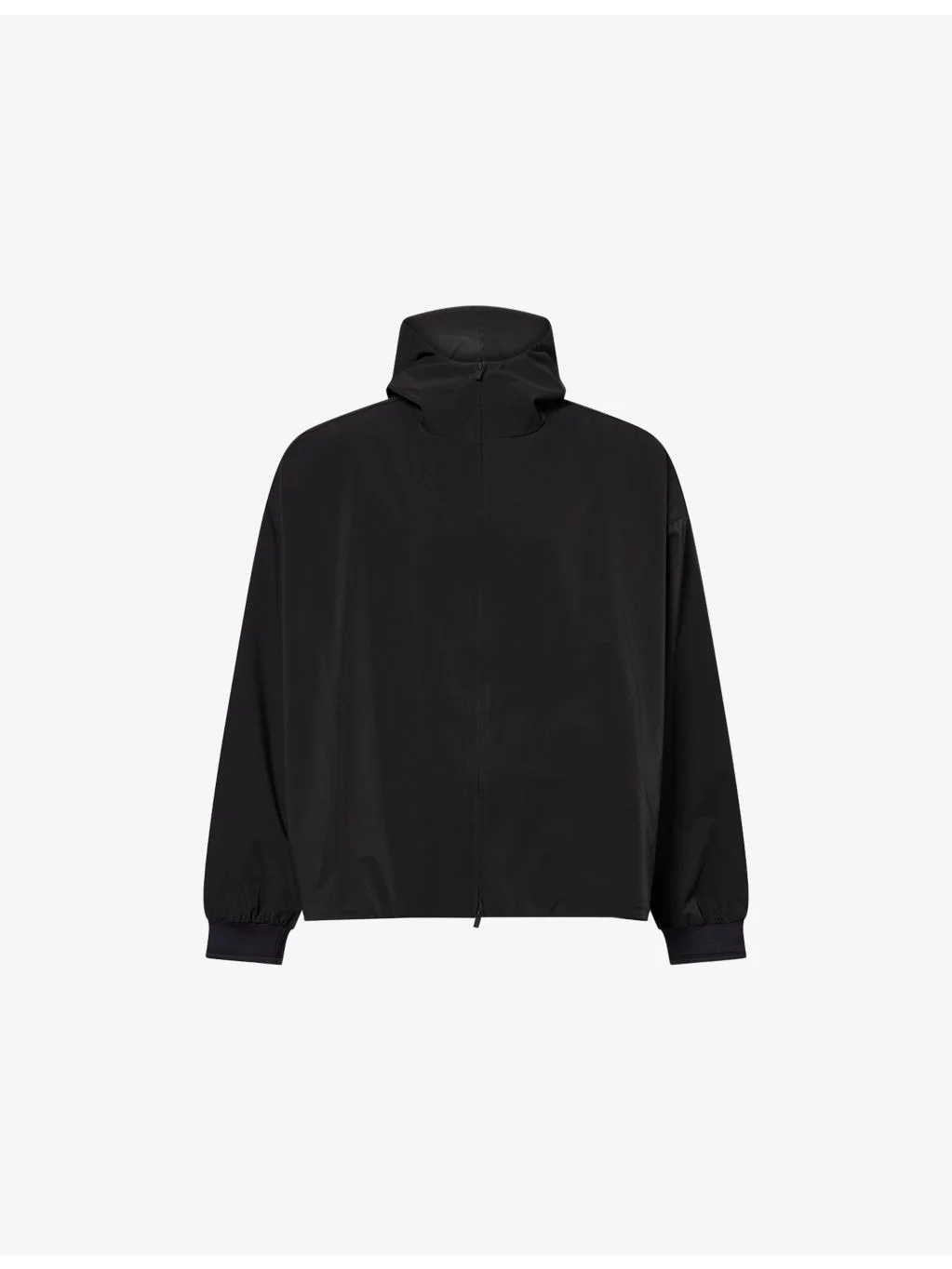 Logo-Print Hooded Soft-Shell Anorak - 1