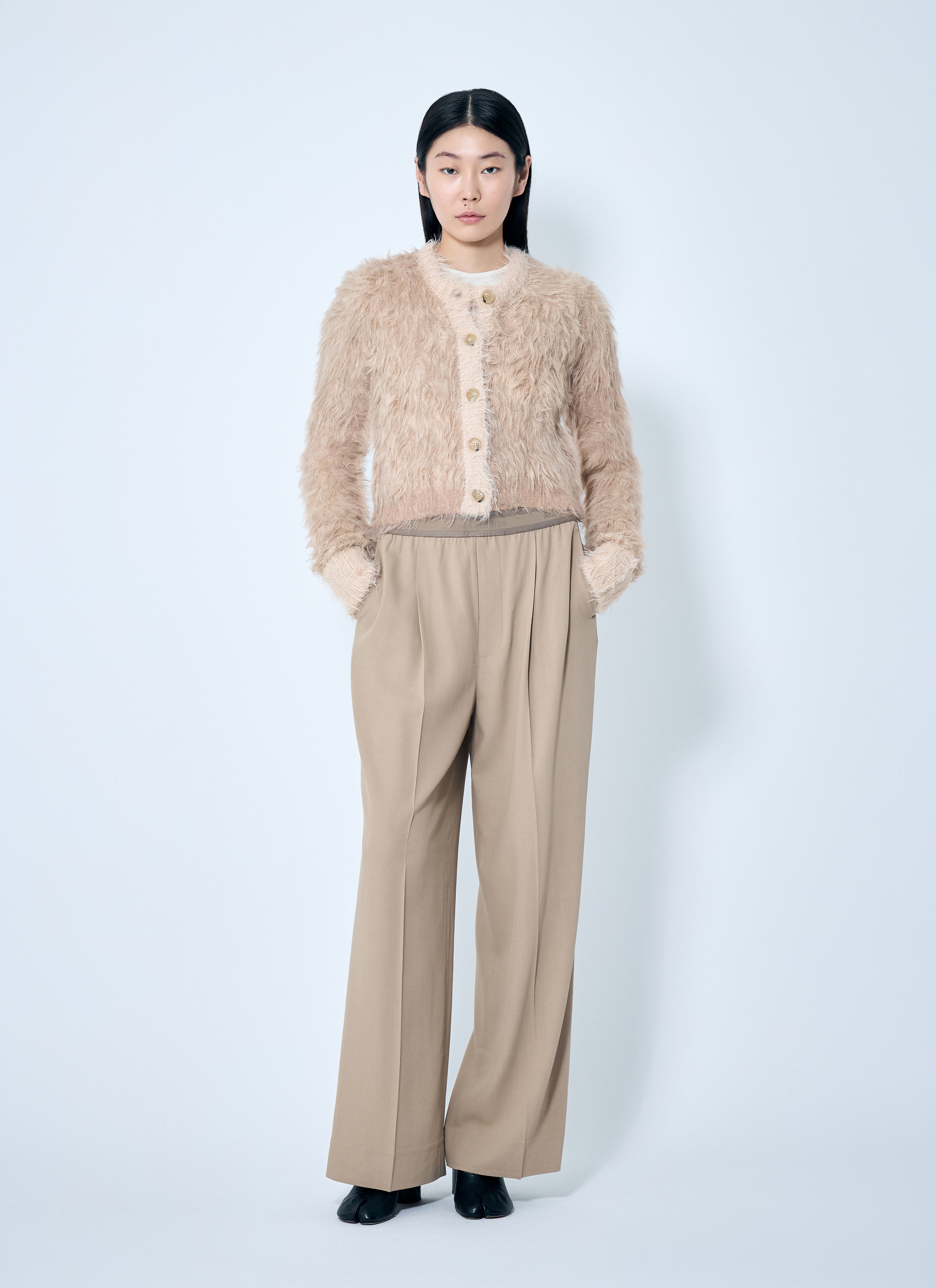Logo Tape Twill Pants - 2