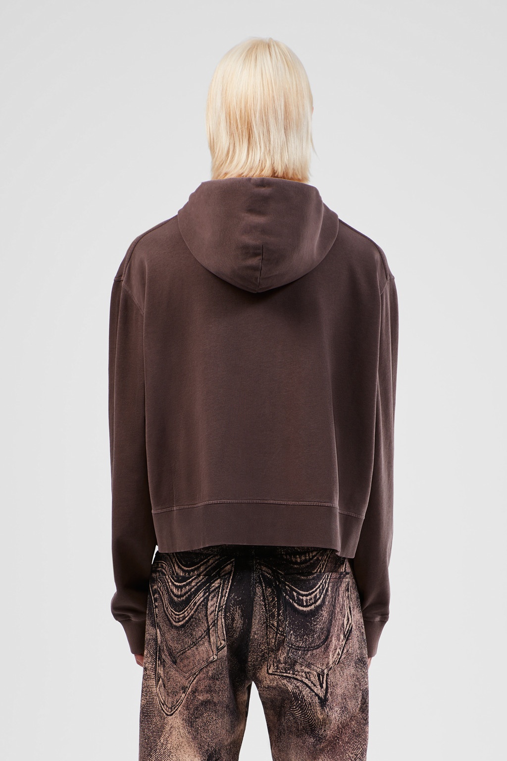 Dusty Brown Organic Cotton Hoodie - 3