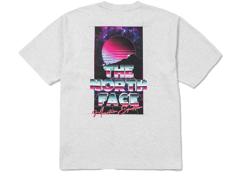The North Face The North Face x INVINCIBLE Printed Graphic Tee Grey outlook