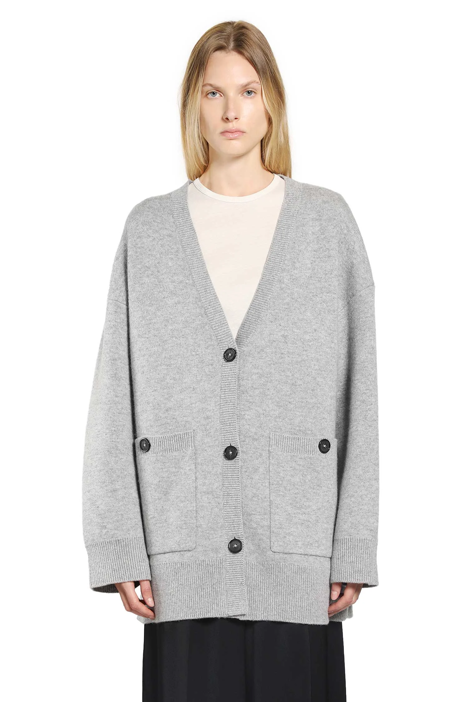 Toteme Woman Grey Knitwear - 1