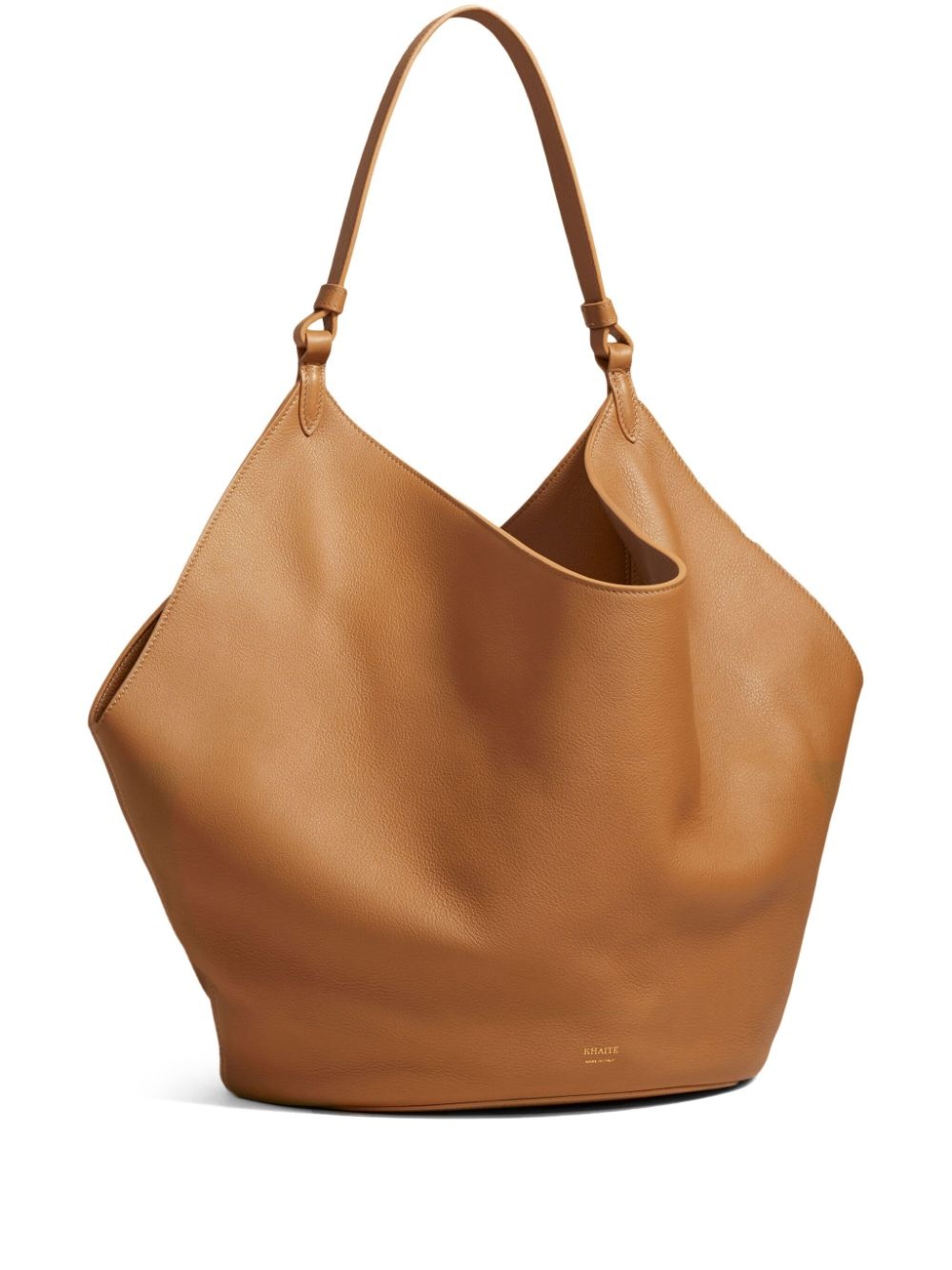 medium The Lotus leather tote bag - 1