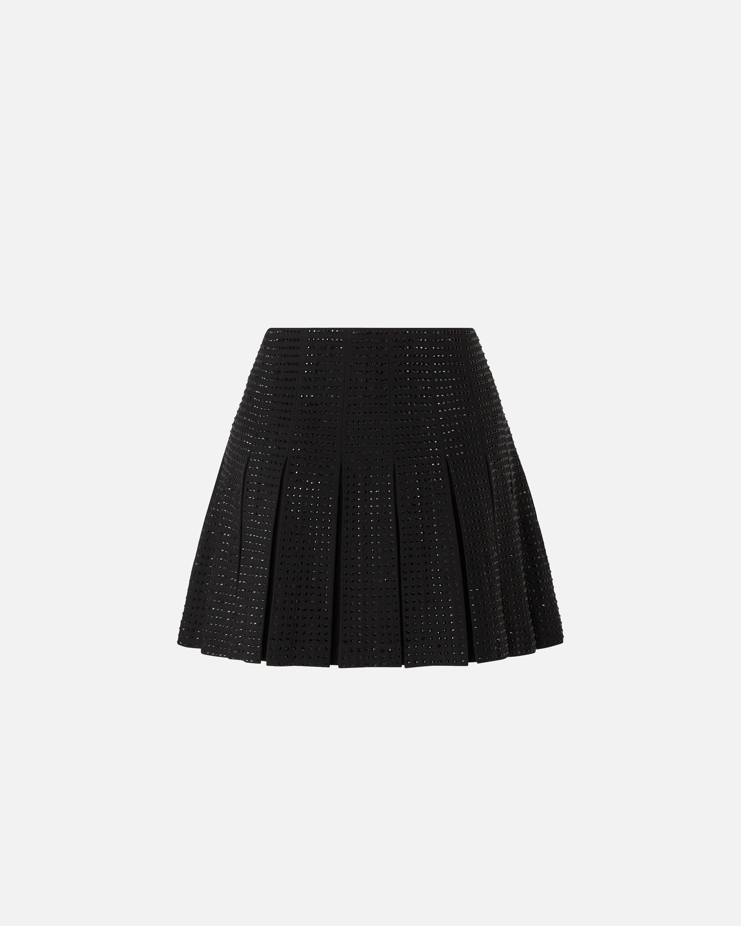 MINI SKIRT WITH RHINESTONES - 2