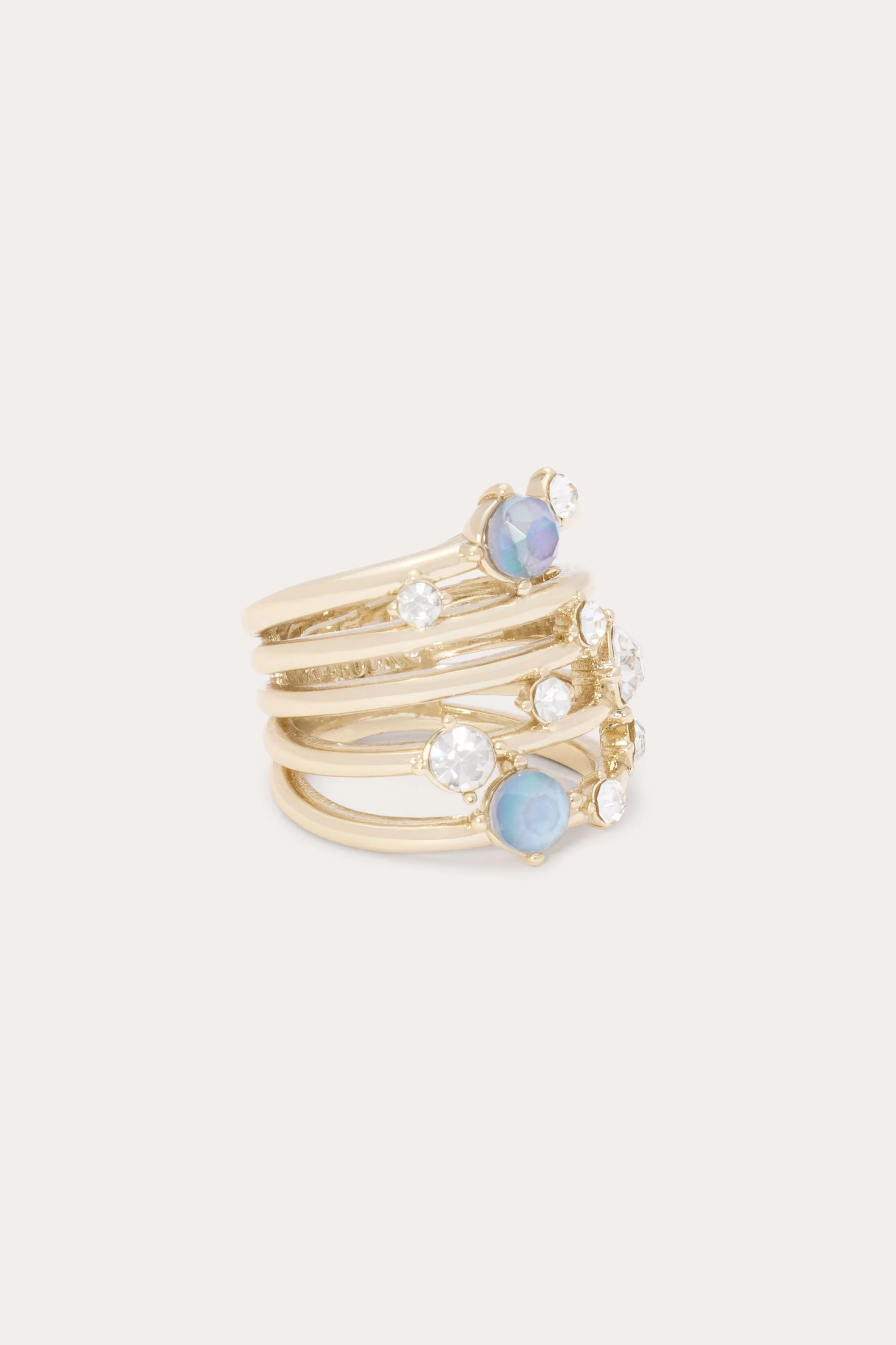Lila Gemstone Ring - 1