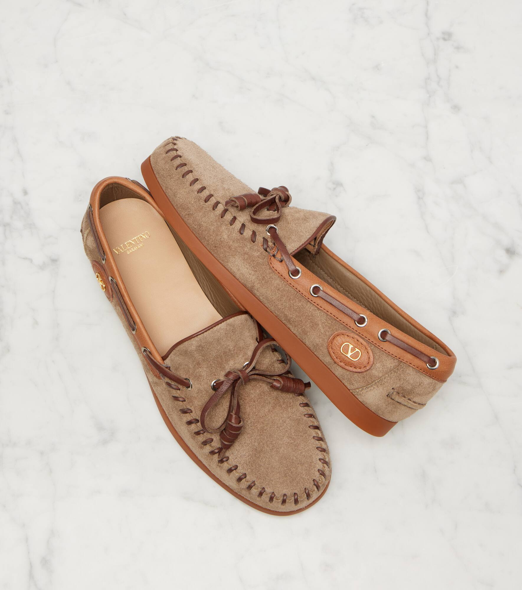 Palm Avenue suede boat shoes - 5