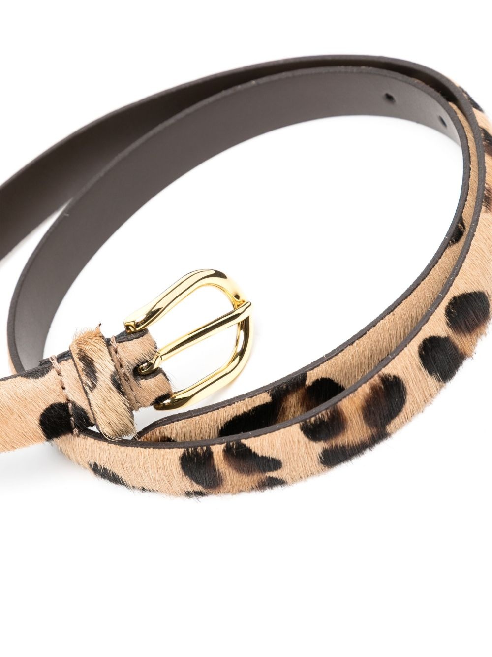 leopard printed belt - 2