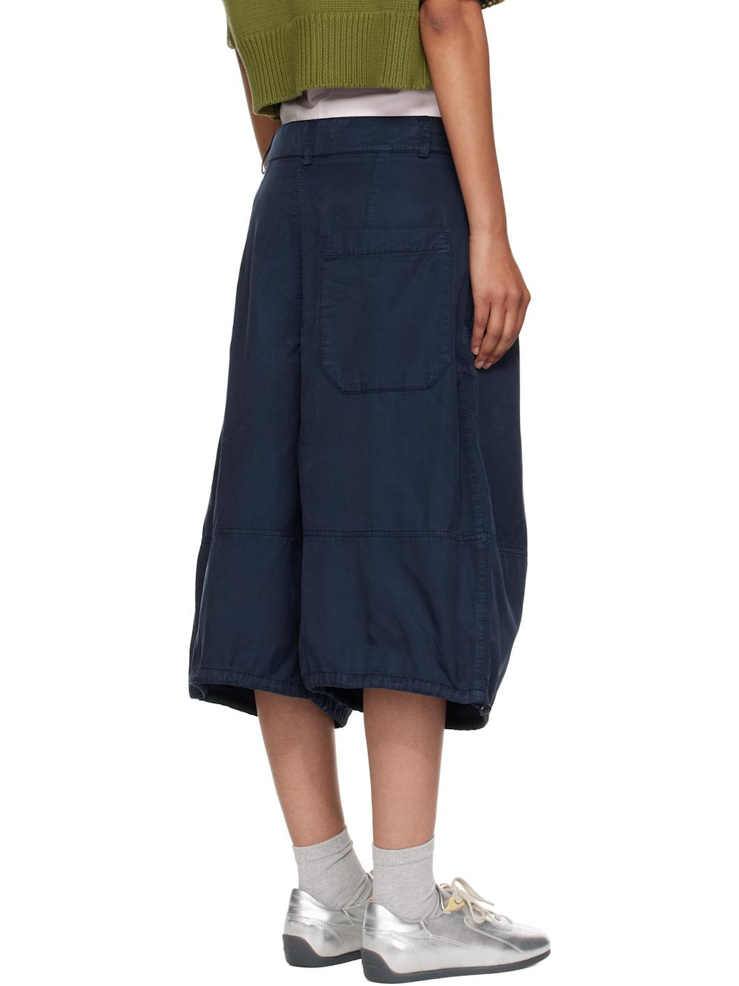 Navy Salba Shorts - 3